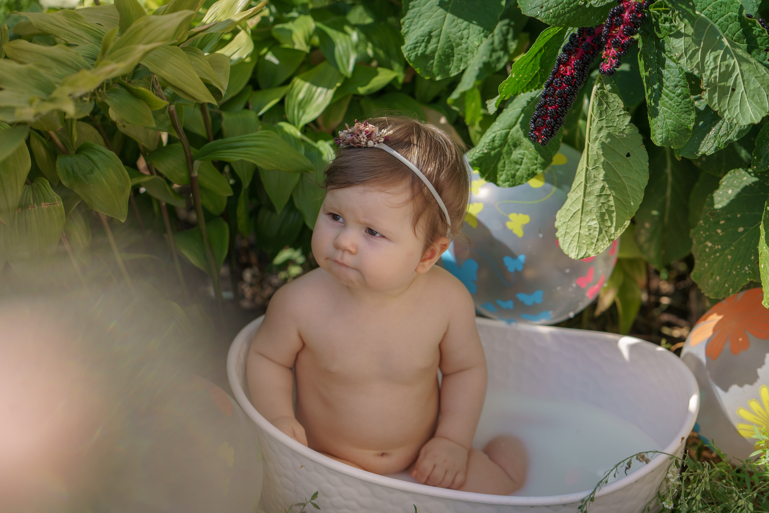 Купание Маши. Фотограф Видеограф новорожденные и дети Н.Новгород Елена Длужинская