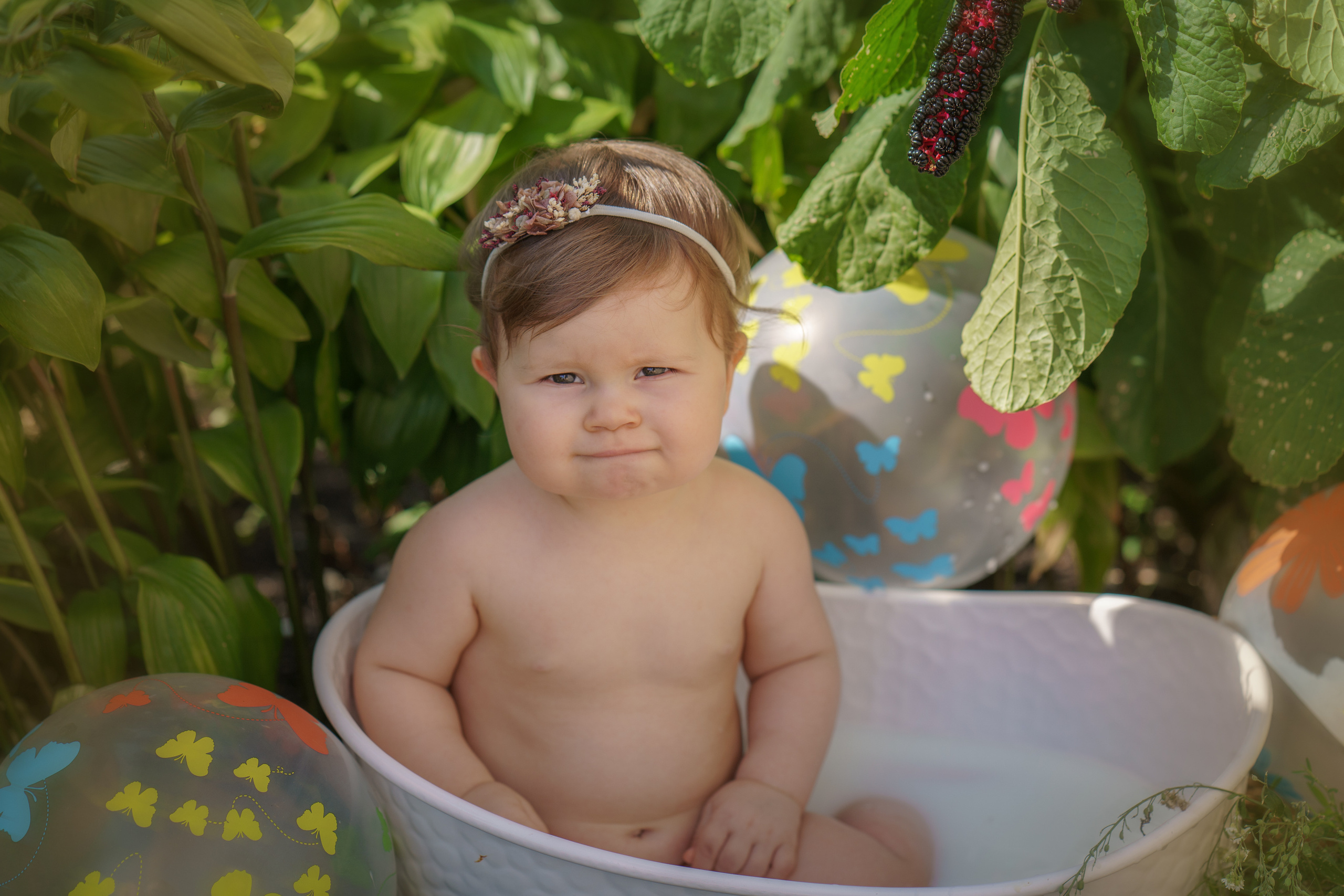 Купание Маши. Фотограф Видеограф новорожденные и дети Н.Новгород Елена Длужинская