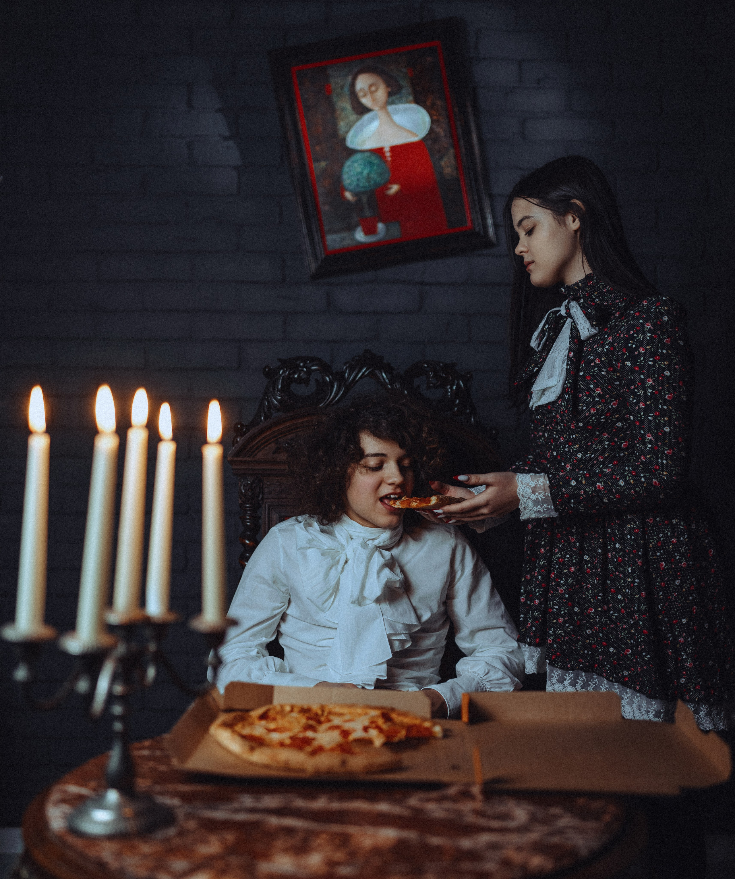 Стилизованный выпуск лицея. Фотограф Олег Сотник