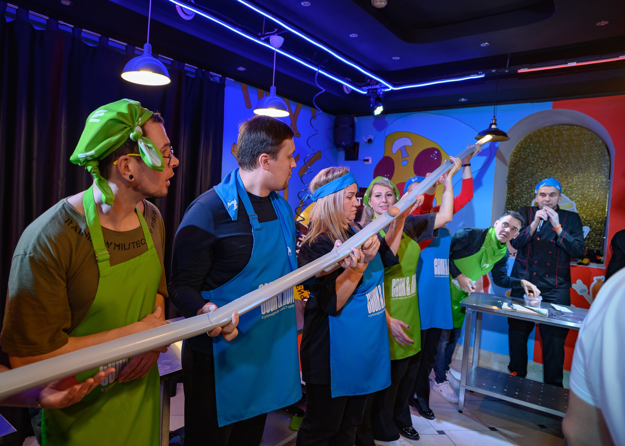 Кулинарный квест-шоу CooknRun. Фотограф Александр Данилов