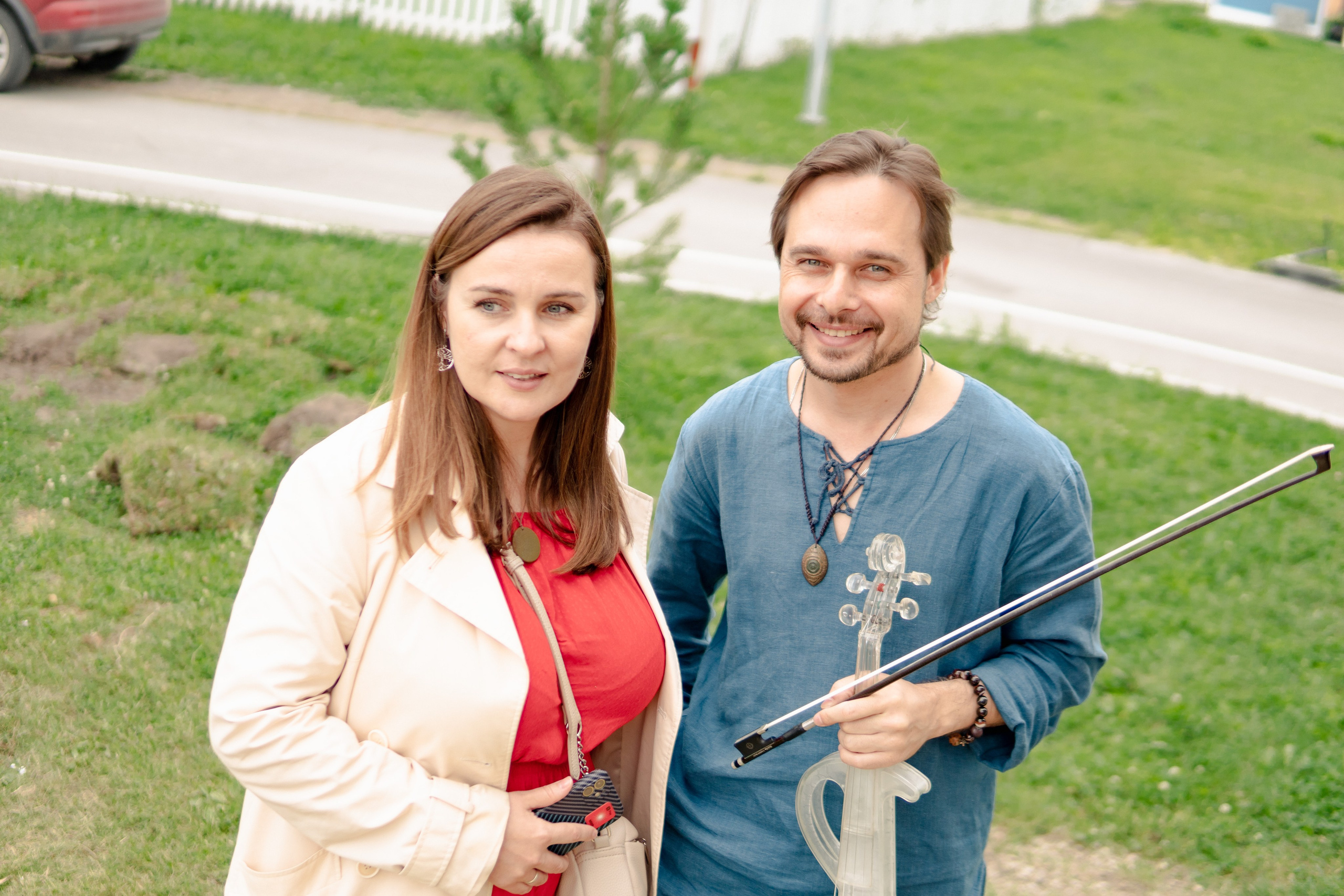 музыканты в Деревне Мира