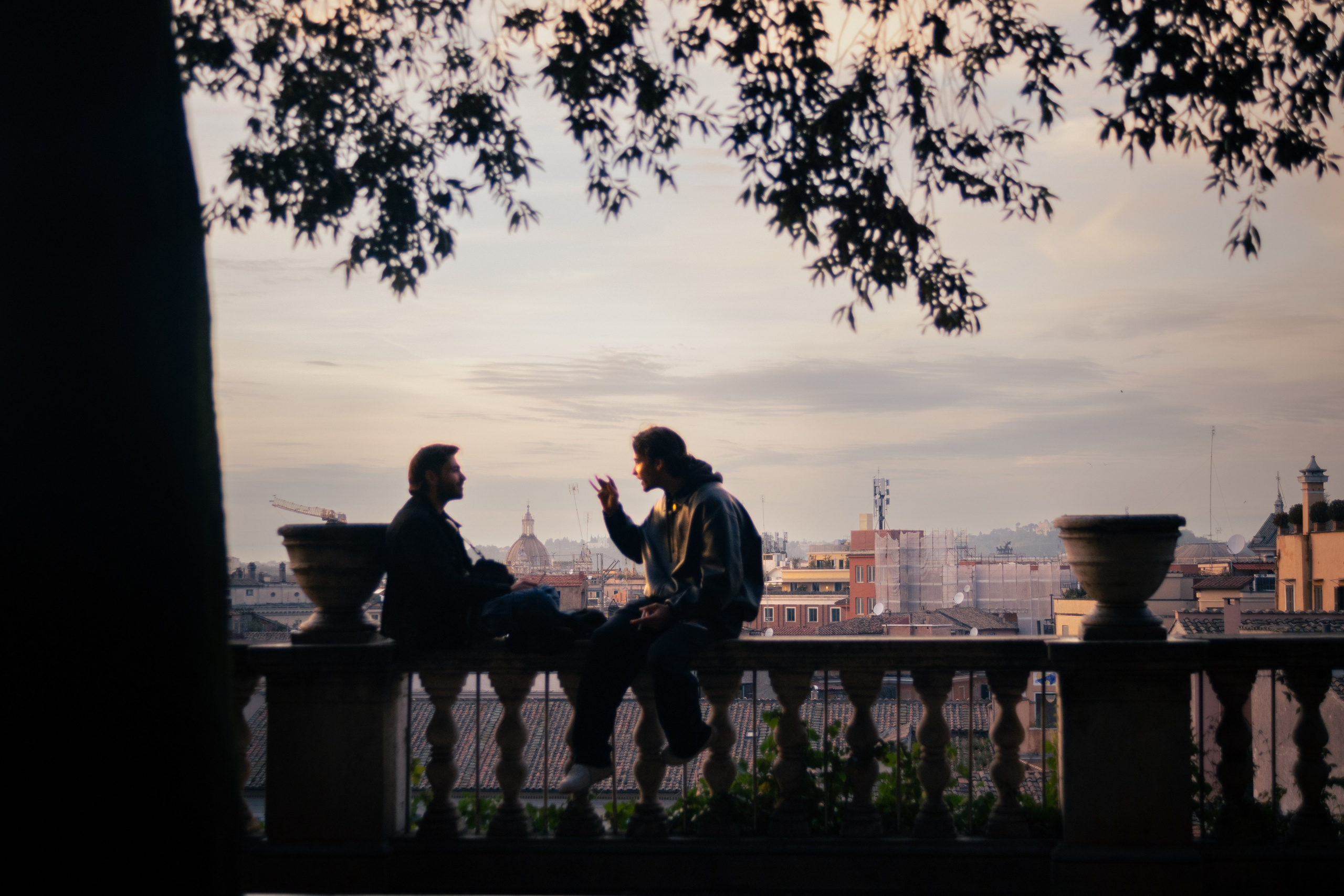Streets of Rome. Magic photos