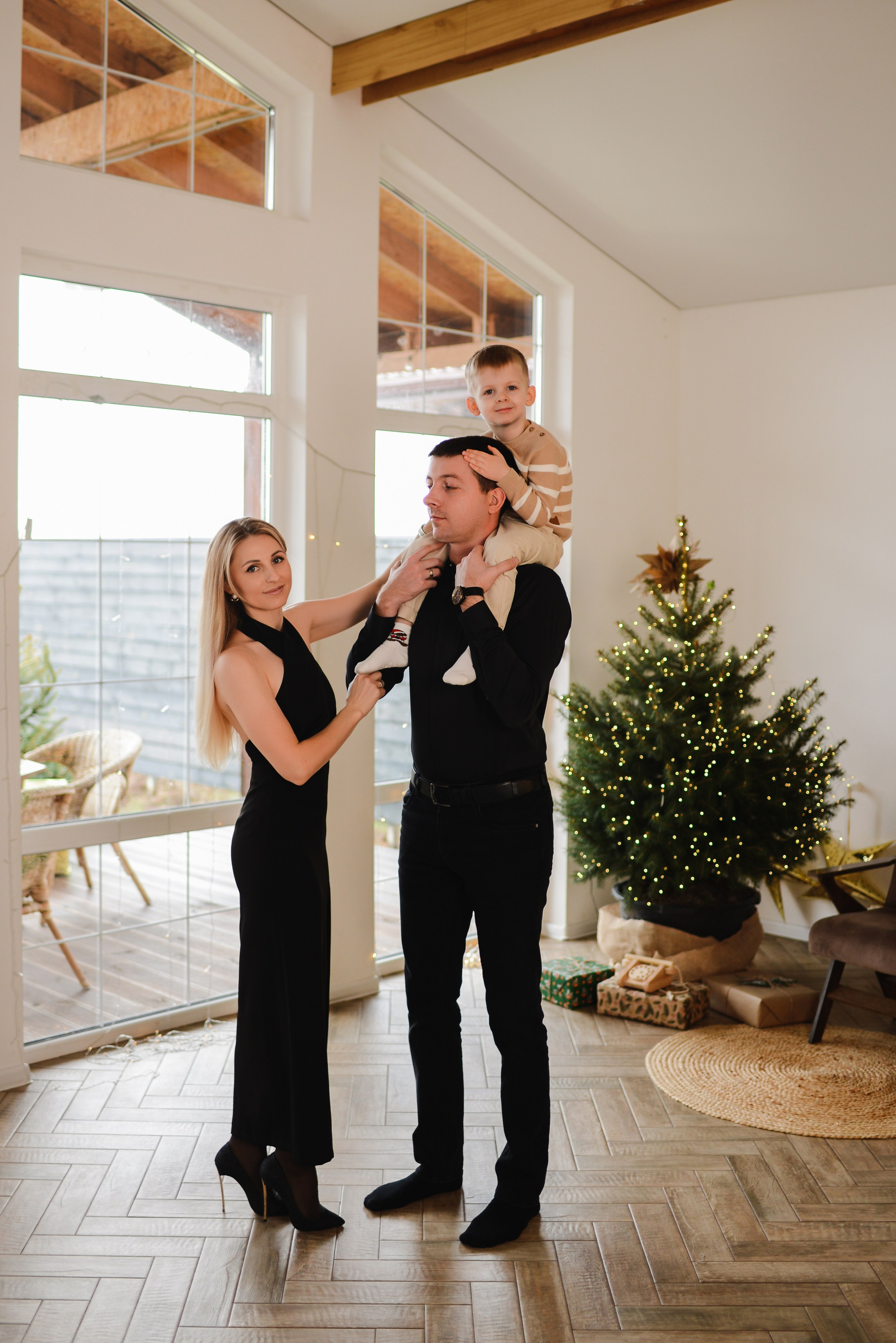 Новогодняя семейная. Фотограф Ярута Оксана / Ростов-на-Дону