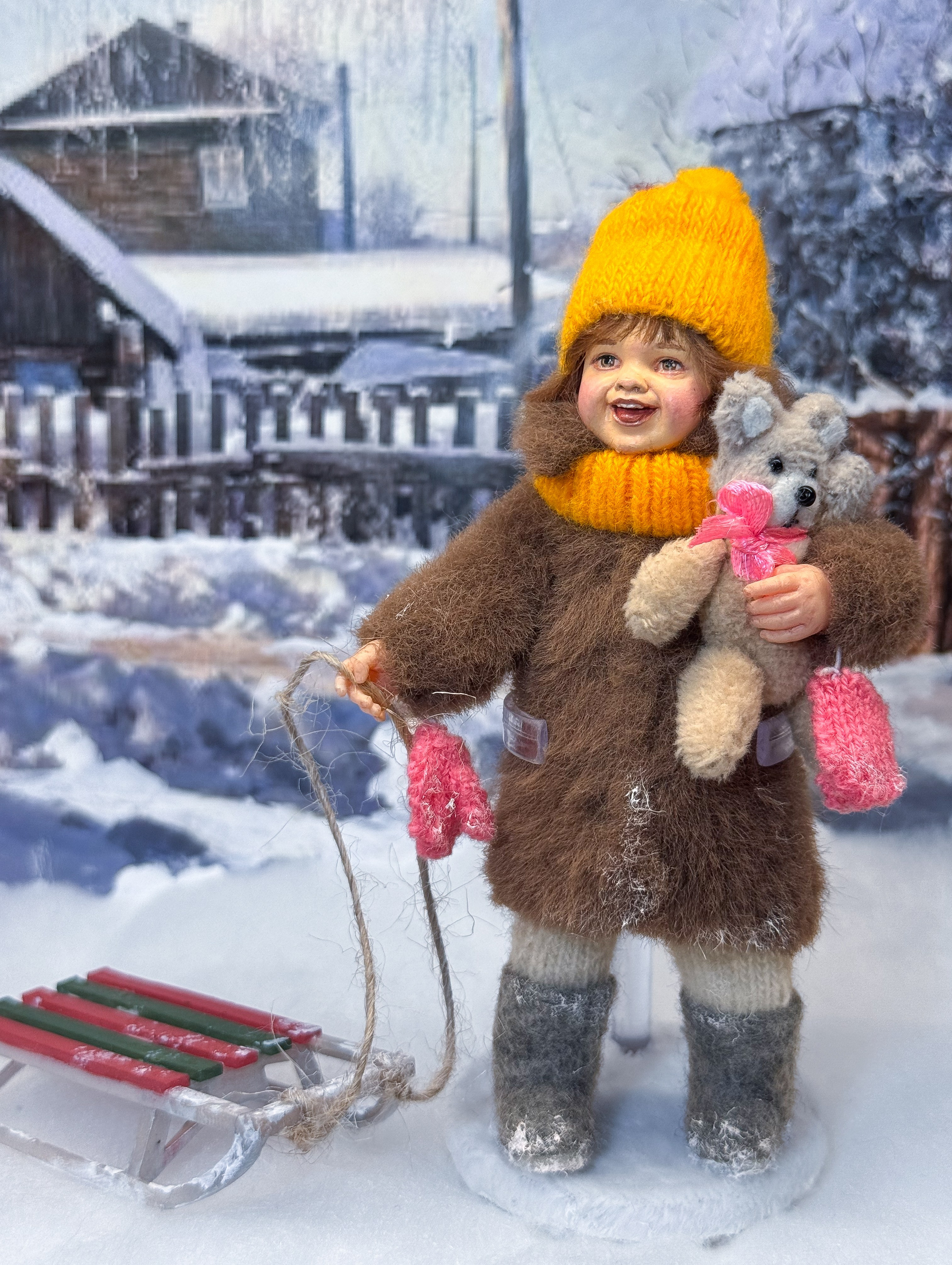 Авторские куклы Марины Новожиловой. Художественная мастерская