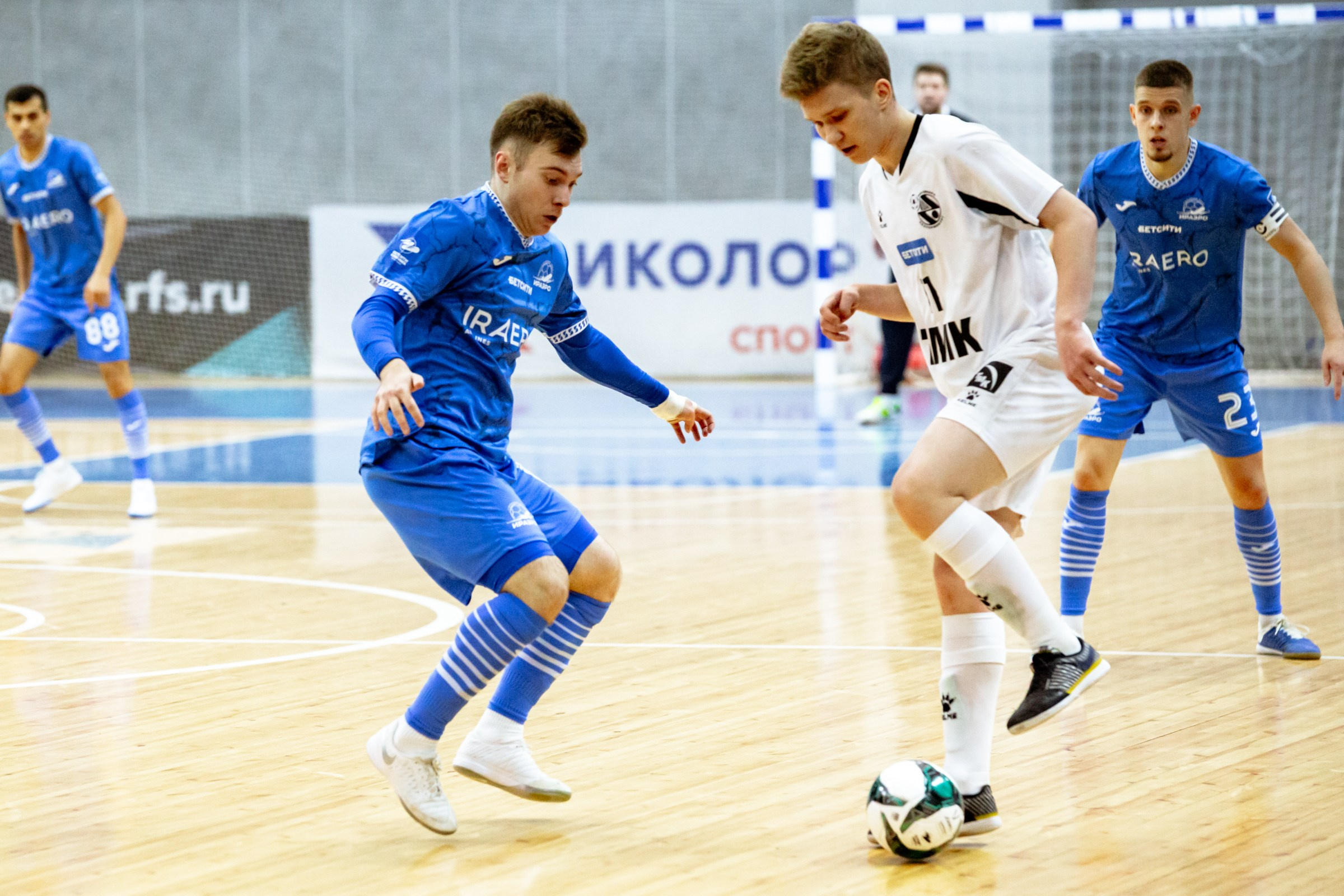БЕТСИТИ Суперлига по футзалу | ИрАэро — Синара | 11.10.25. Фотограф в Иркутске Евгения Айвазова