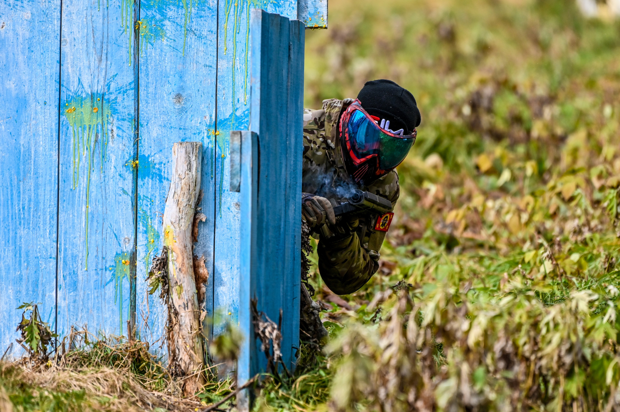 Пейнтбол. Фоторепортажи Сахалина