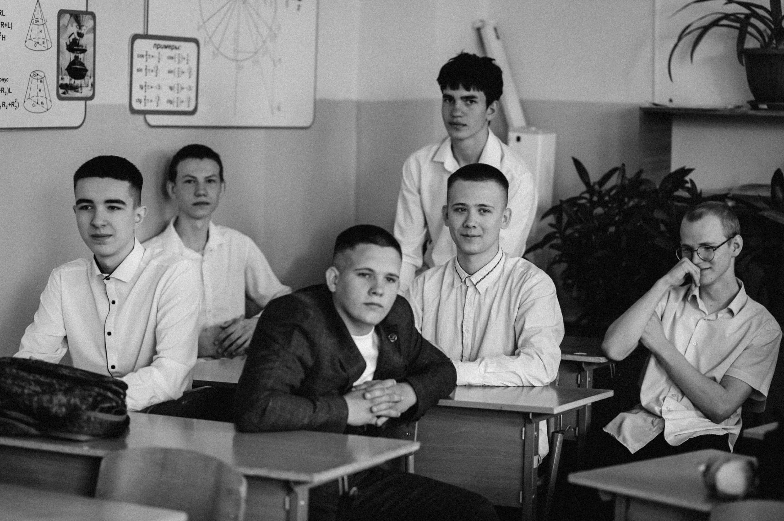 Школа съёмка в классе. Фотограф Алёна Мил