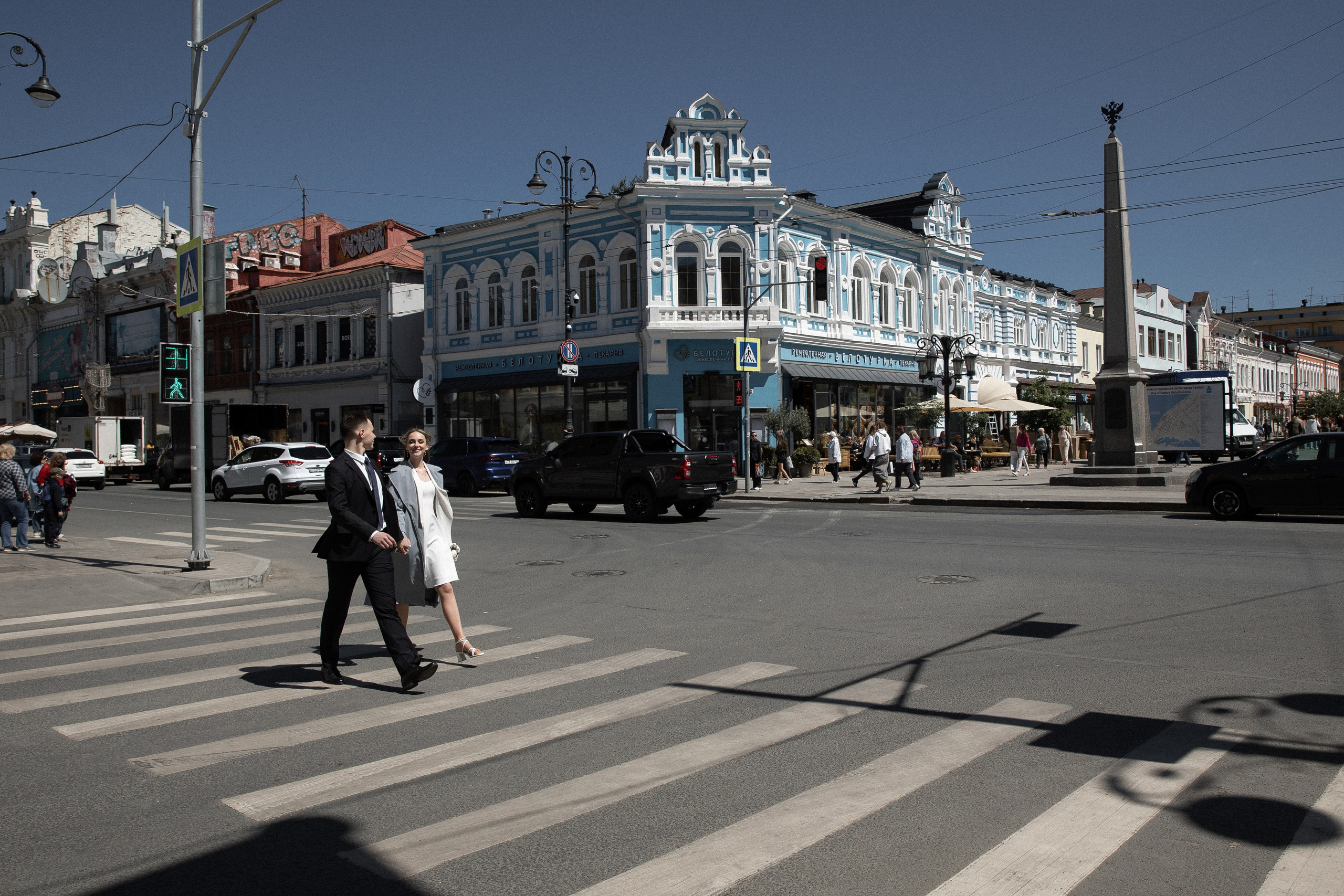 Свадебная прогулка Максима & Алины. Свадебный фотограф Самара Ирина Захарова