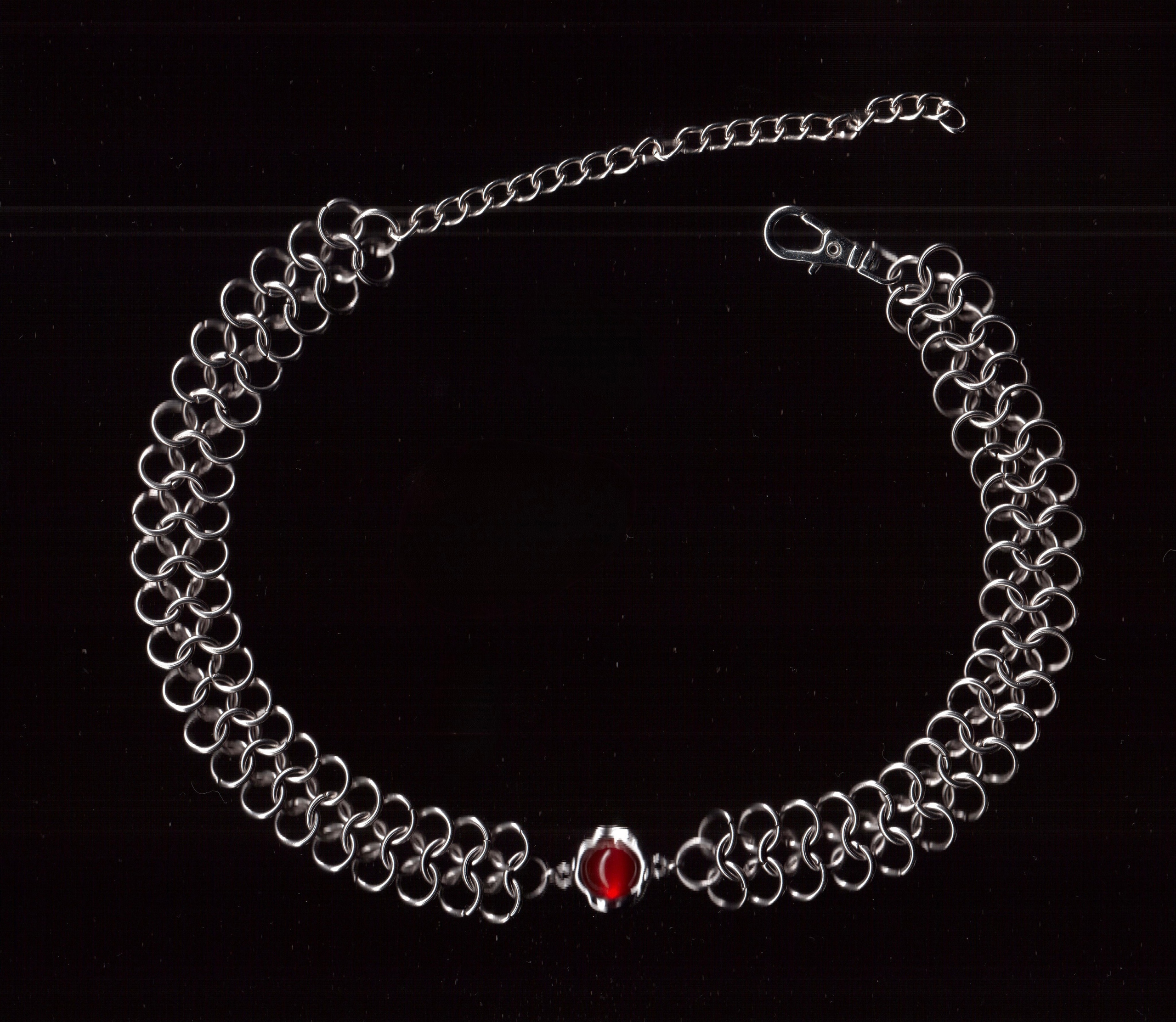 Чокеры из кольчуги. Украшения из кольчуги в Москве Соня Спросонья