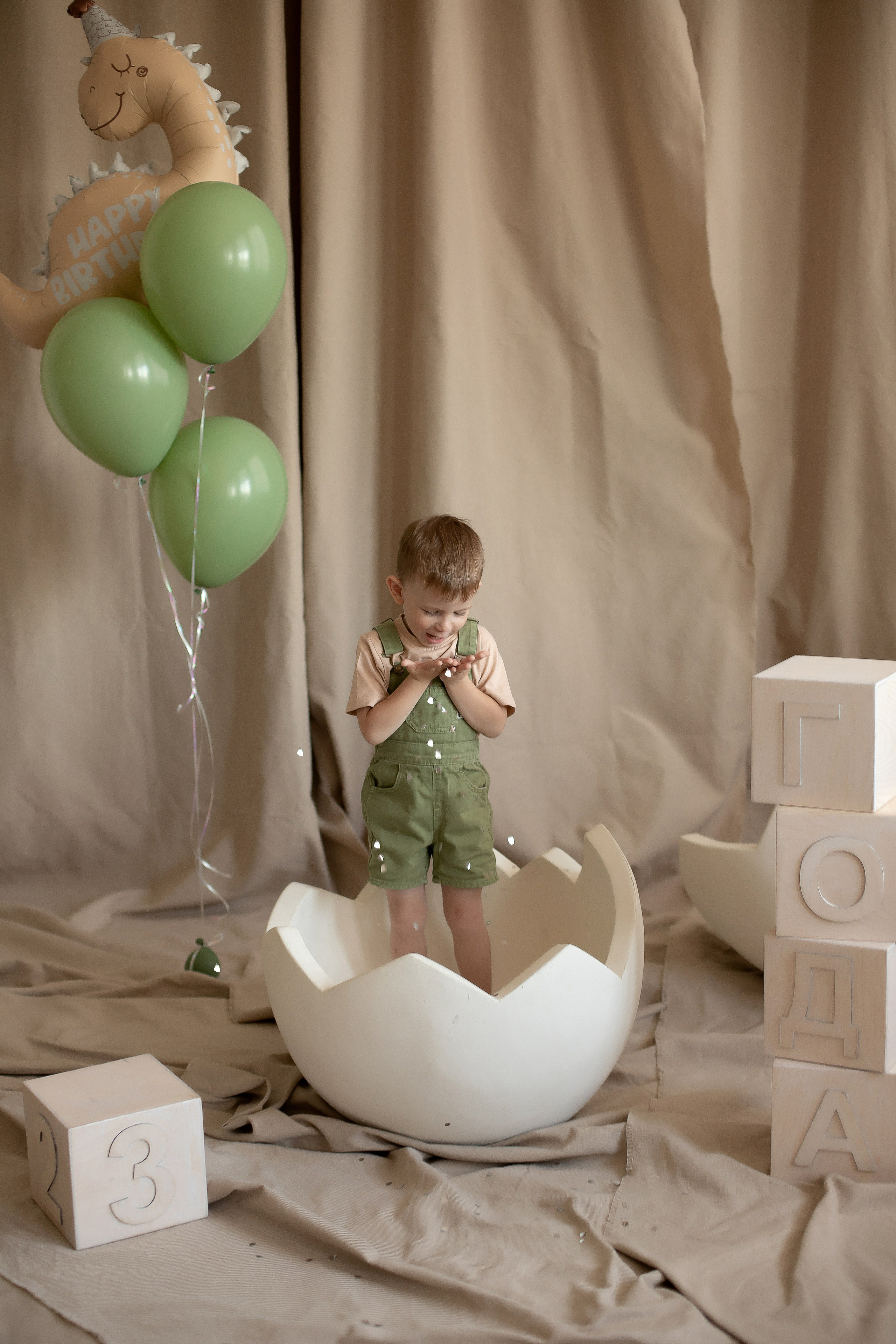 Арсению 3 годика. Семейный и детский фотограф в Красноярске Анна Маюрова