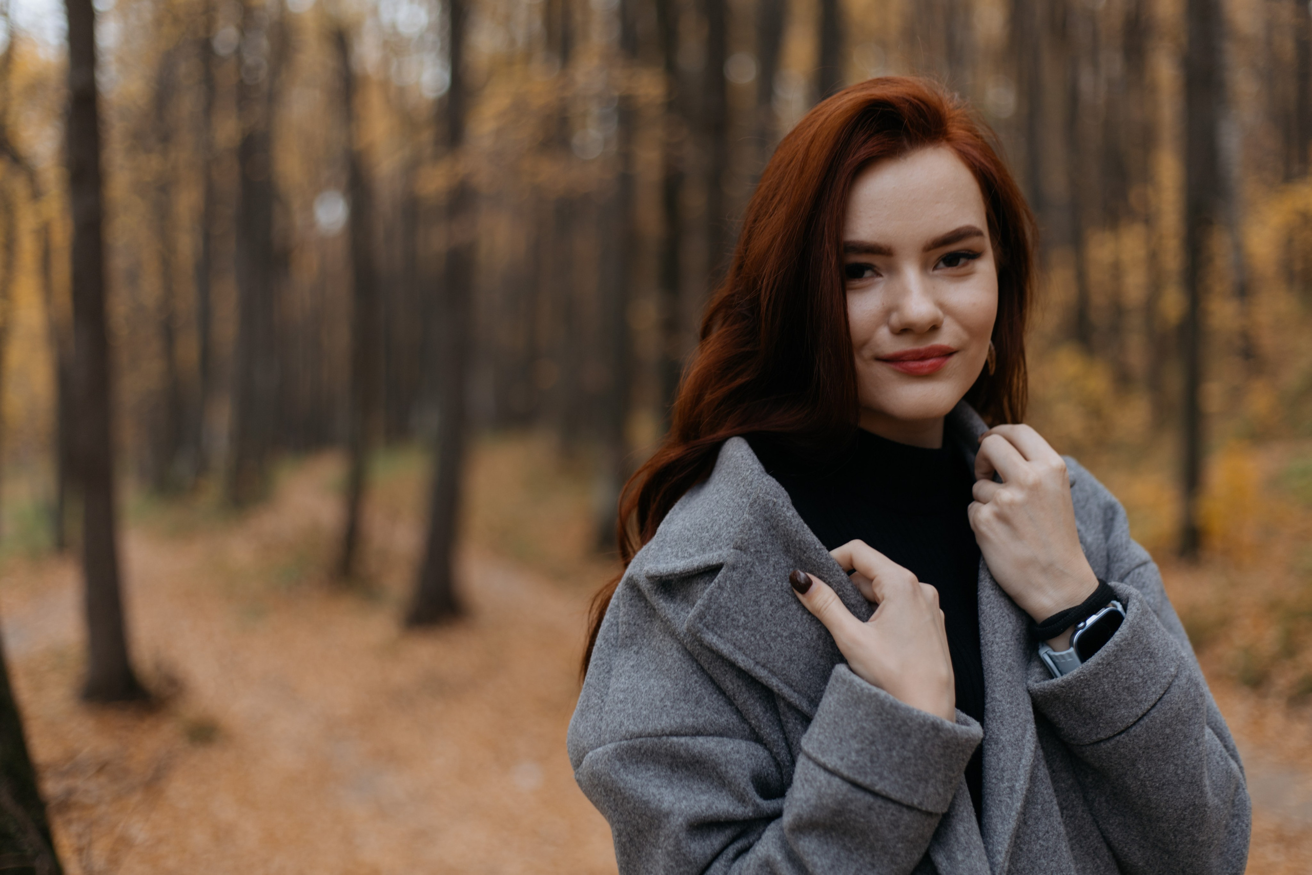 Осенняя прогулочная фотосессия — Лиза. Ксю Галиасфарова — Фотограф Казань