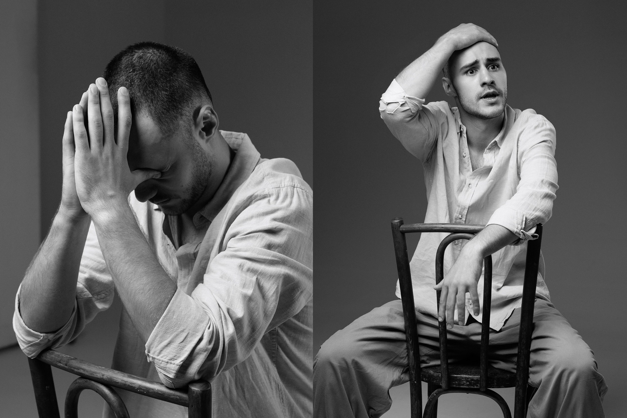 Мужской портрет. Фотограф Александр Калинин