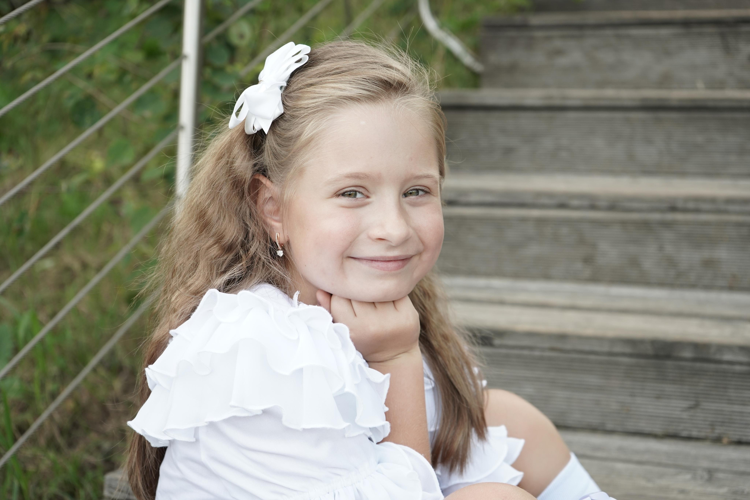 1 сентября, первоклашка. Главная