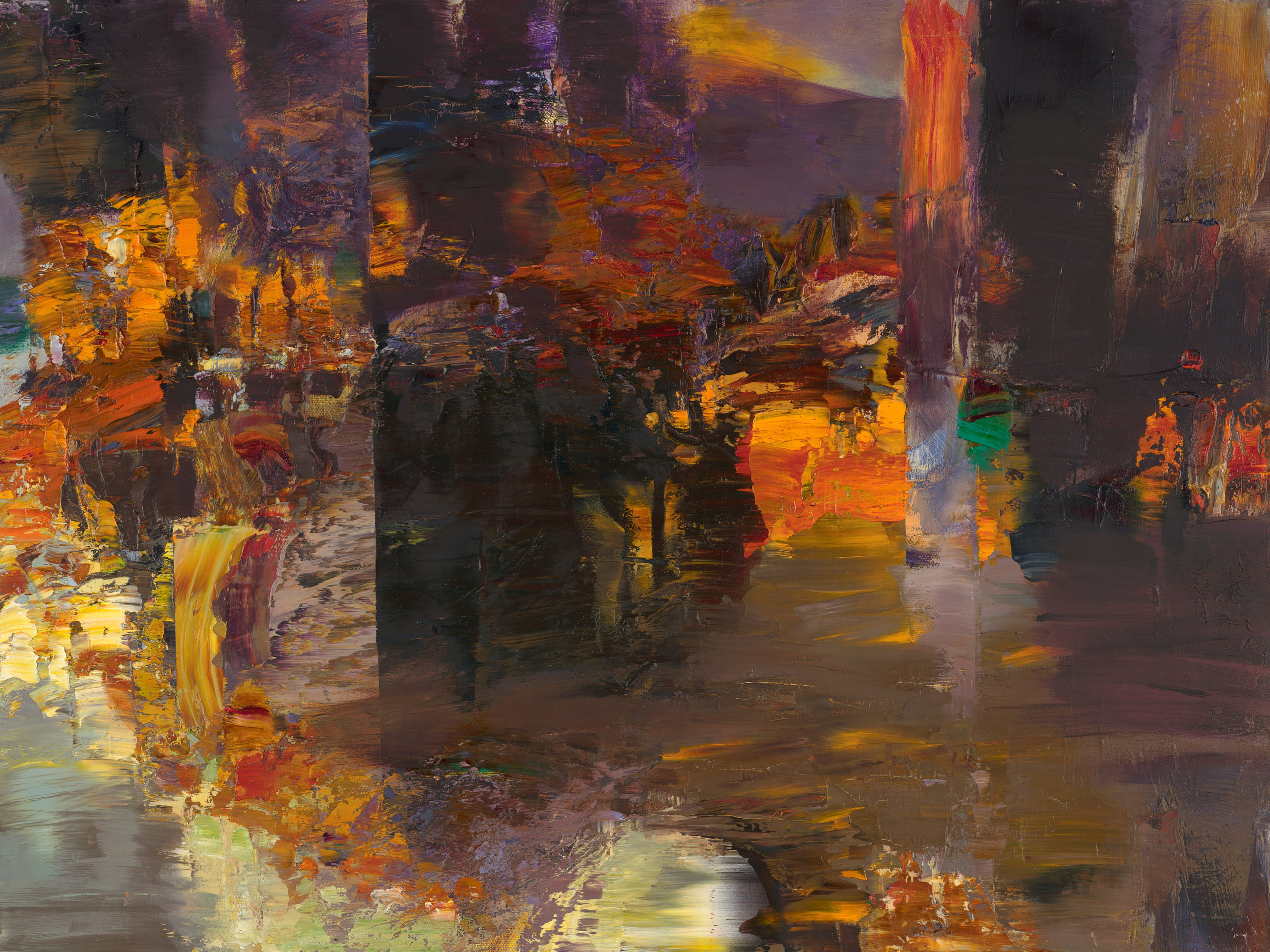 «Осень. Предгорье» - художник Лариса Блохина (холст, масло, 60x80 см, 2021)