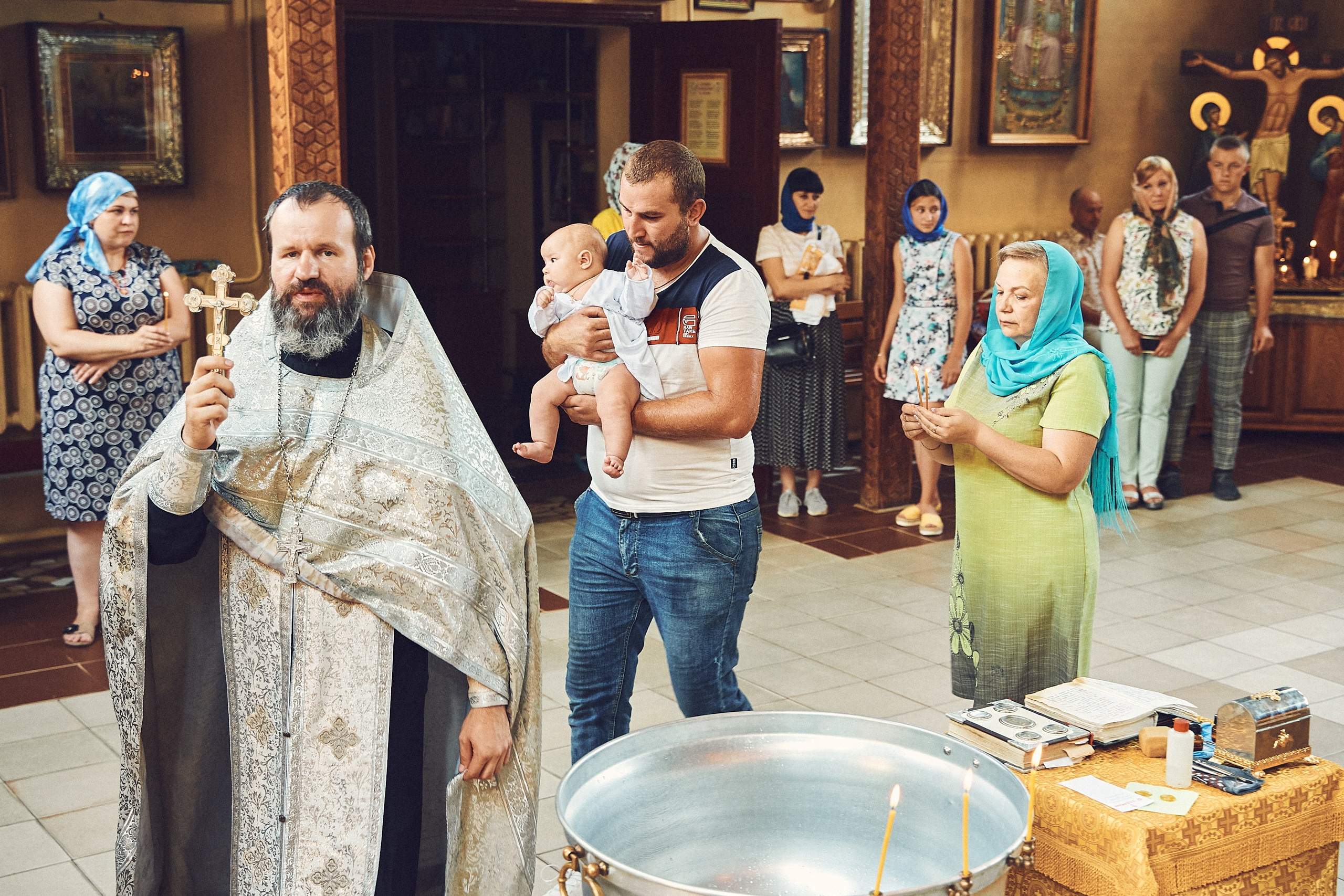 Крещение Богдана. Петр Ступень. Свадебное, семейное фото и видео. Москва. Краснодар