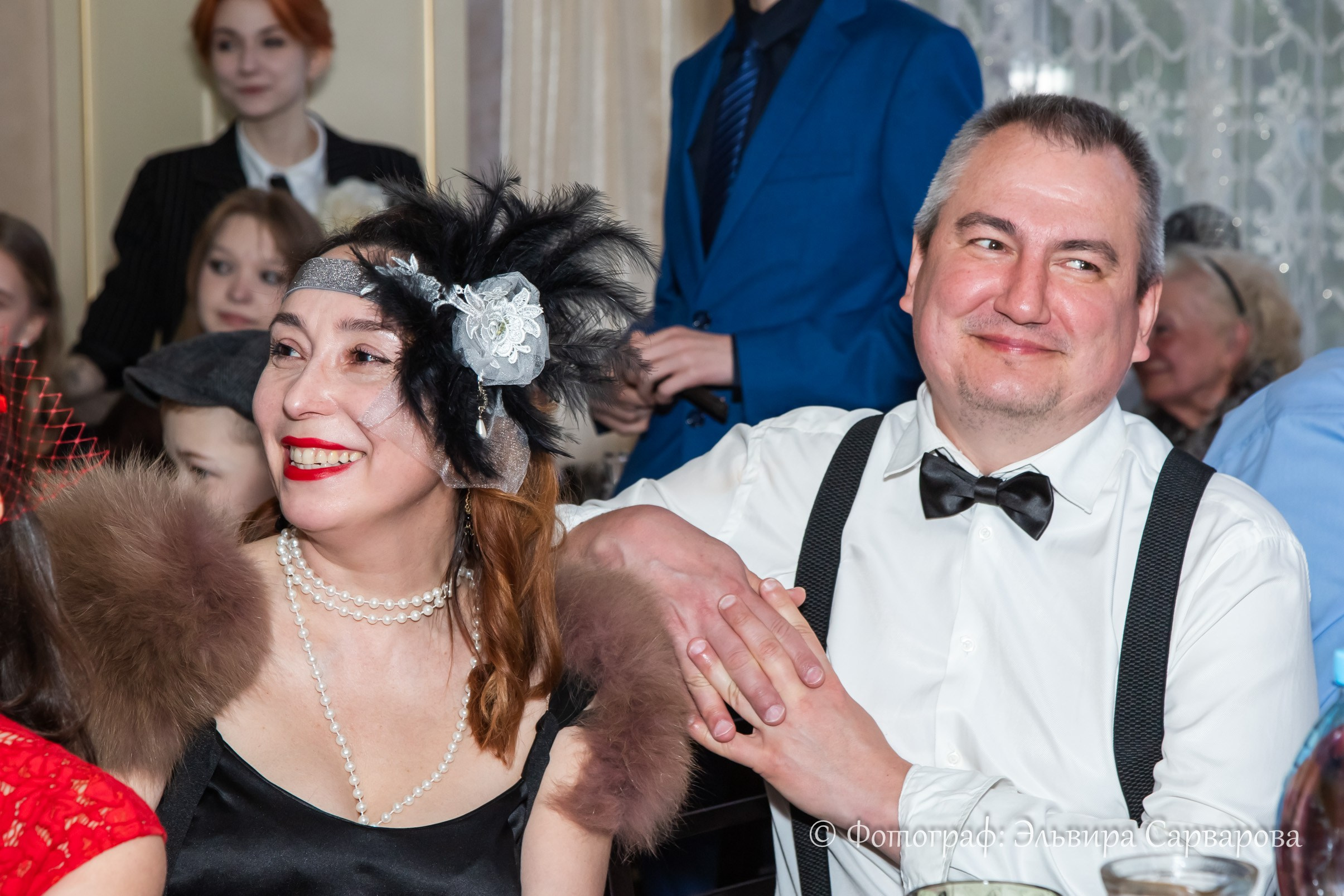 Гангстерская вечеринка в стиле 1920-х. Репортажный Фотограф