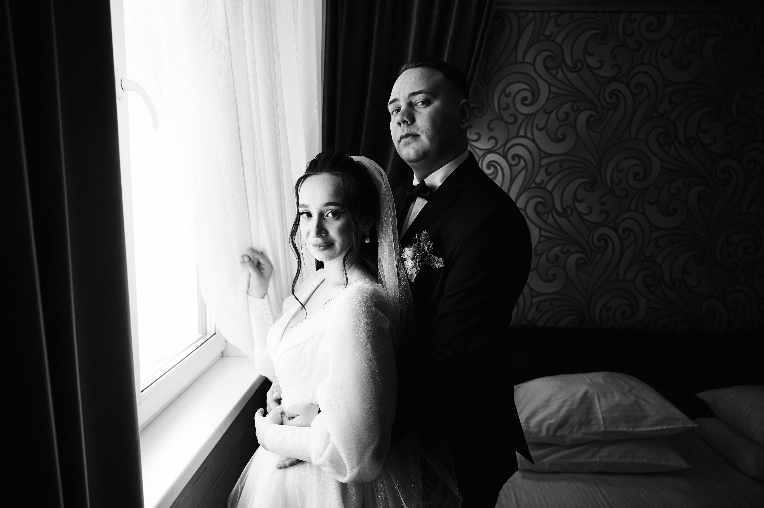 Зимняя свадебная фотосессия для Кристины и Павла