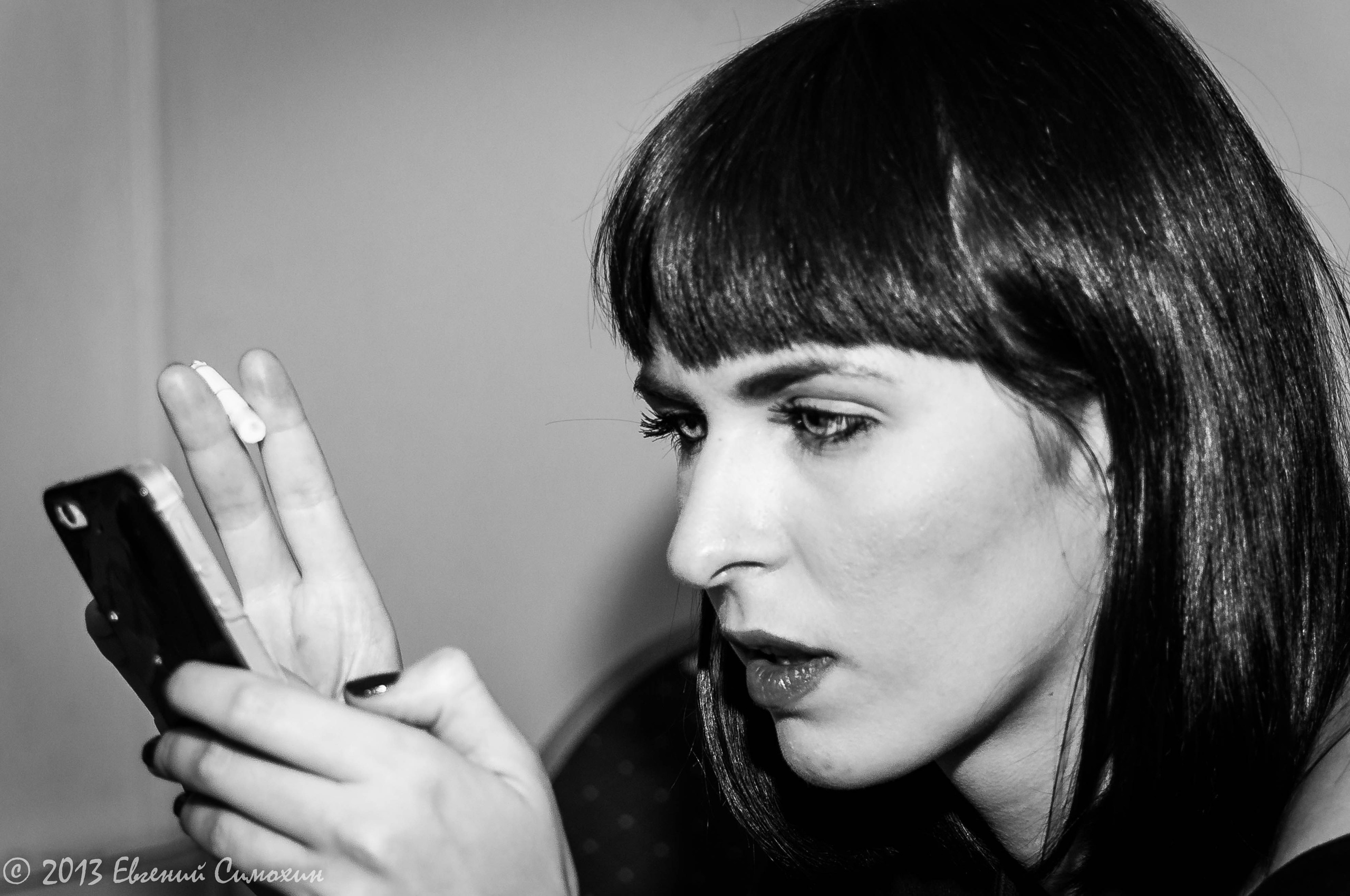 Женский портрет. Фотограф Евгений Симохин