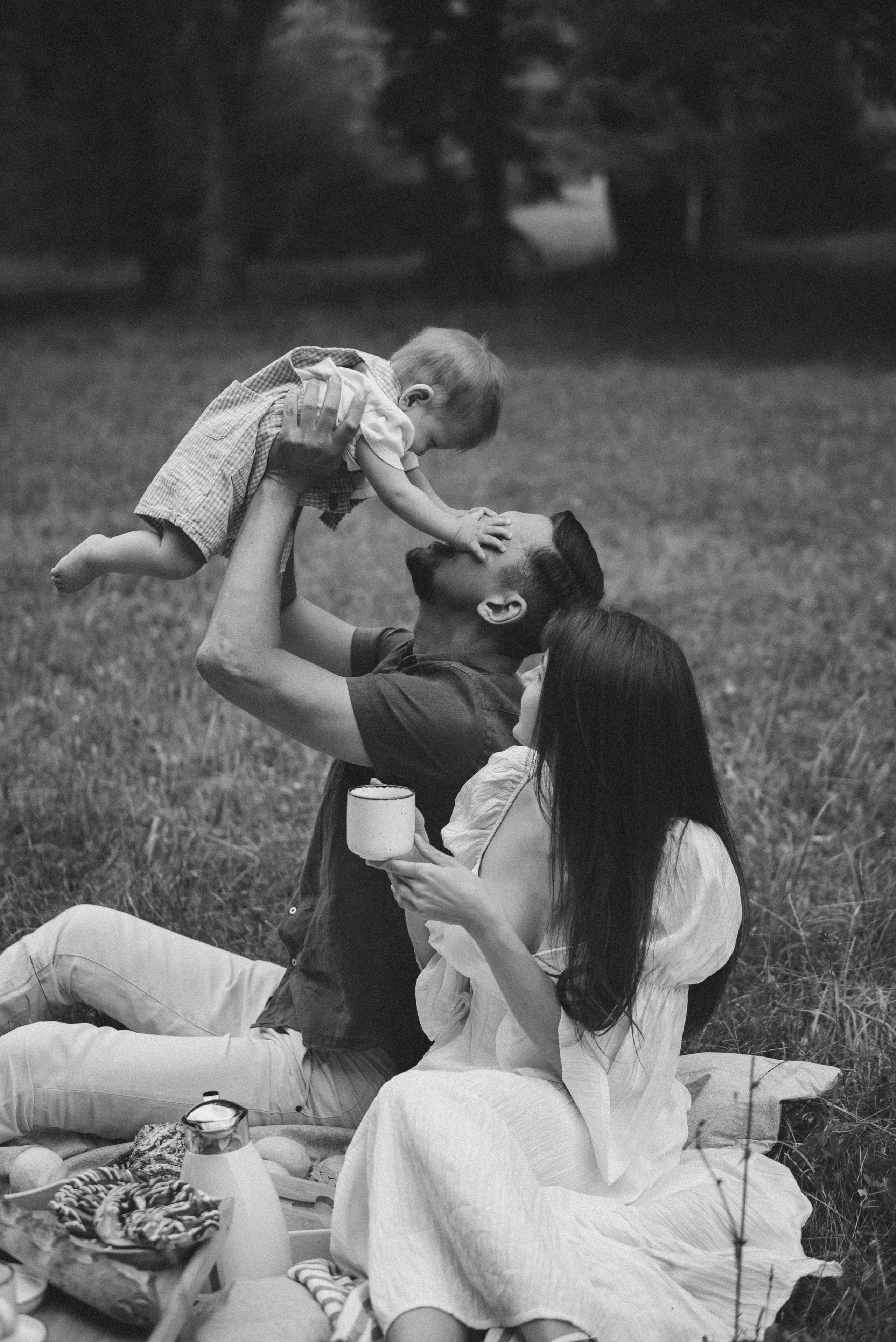 Пикник одним летним вечером. Семейный фотограф в г. Ставрополь, Сорокина Мария