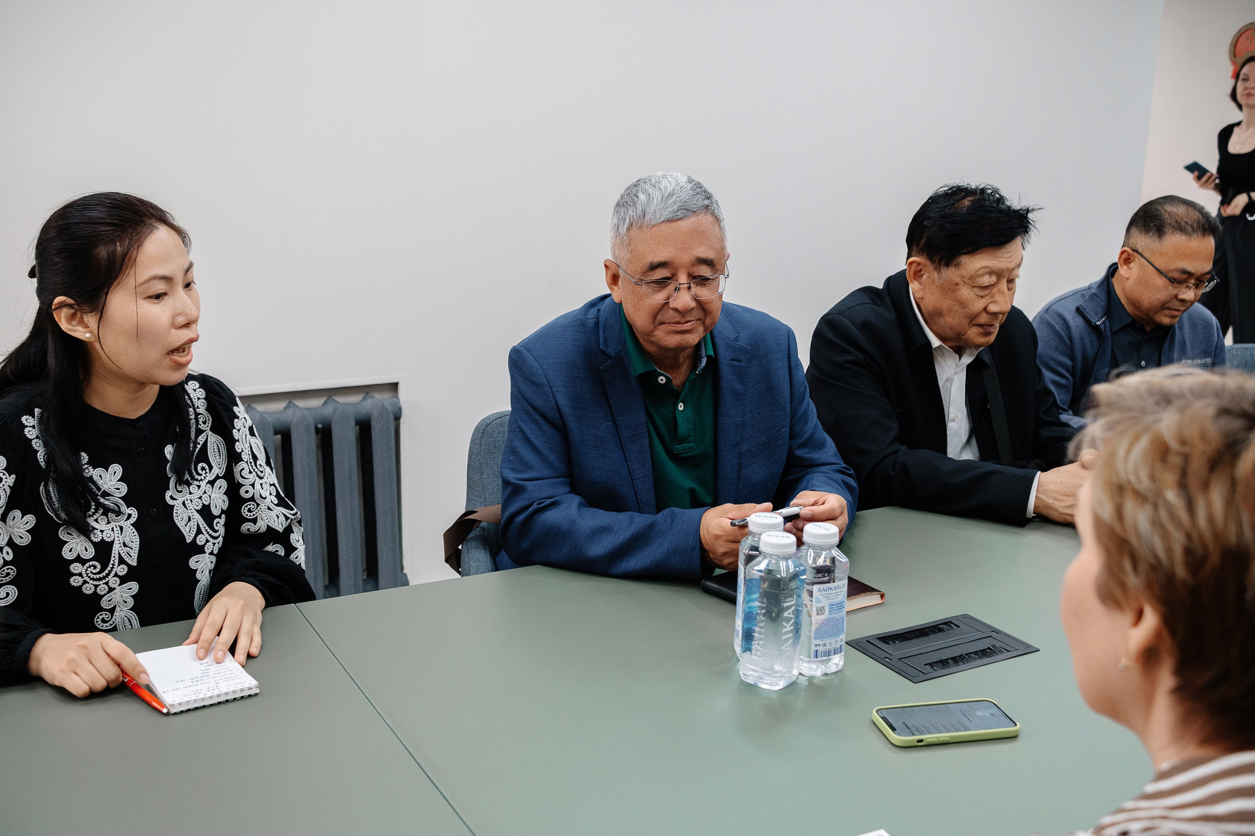 Делегация Китая в Ивановской текстильной компании