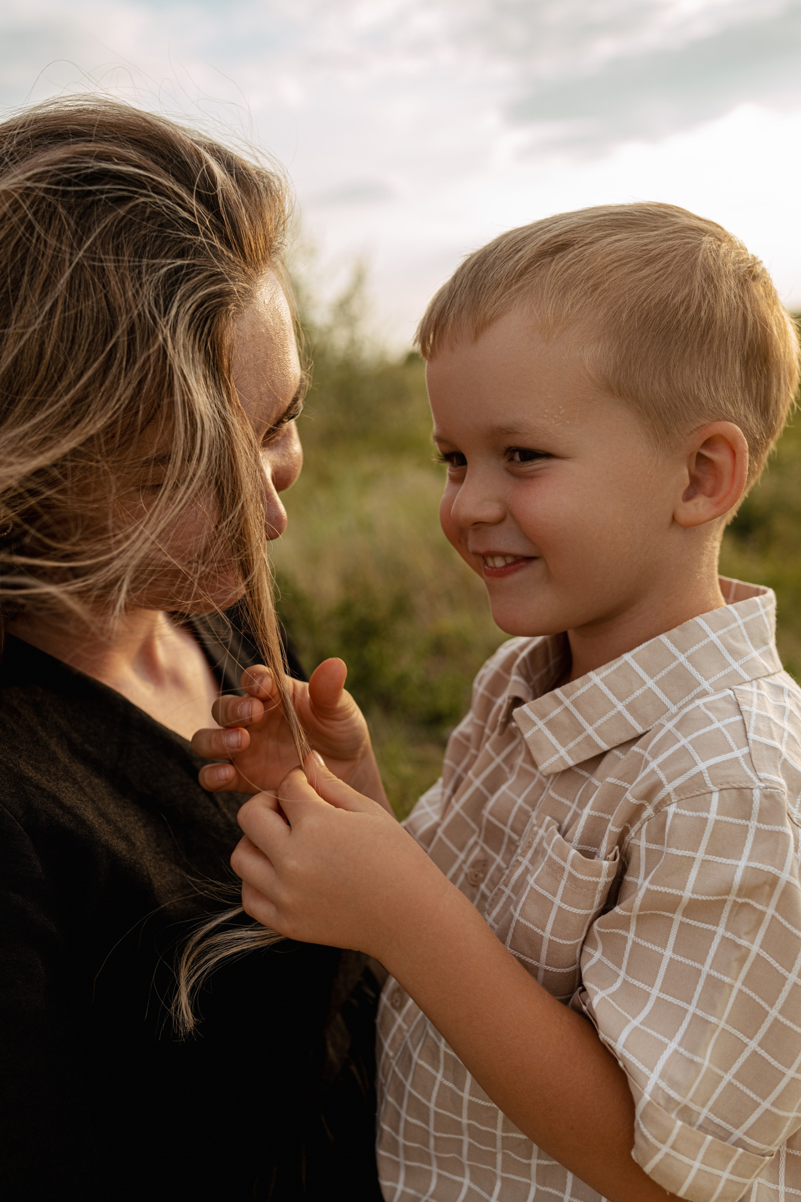 На природе. Фотограф Москва