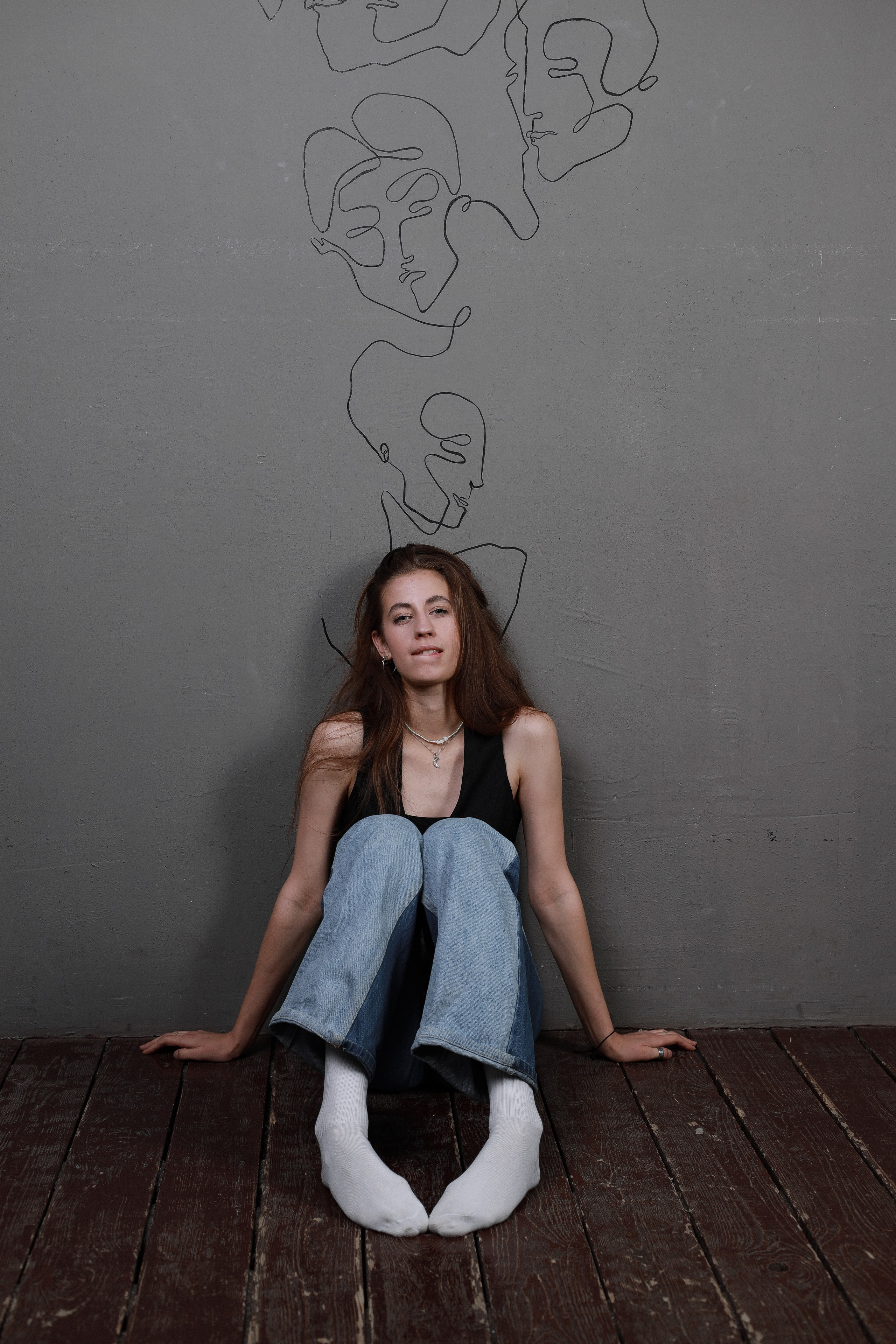 Студийная съемка актрисы. Евгения Волошина Фотограф Москва / Белгород