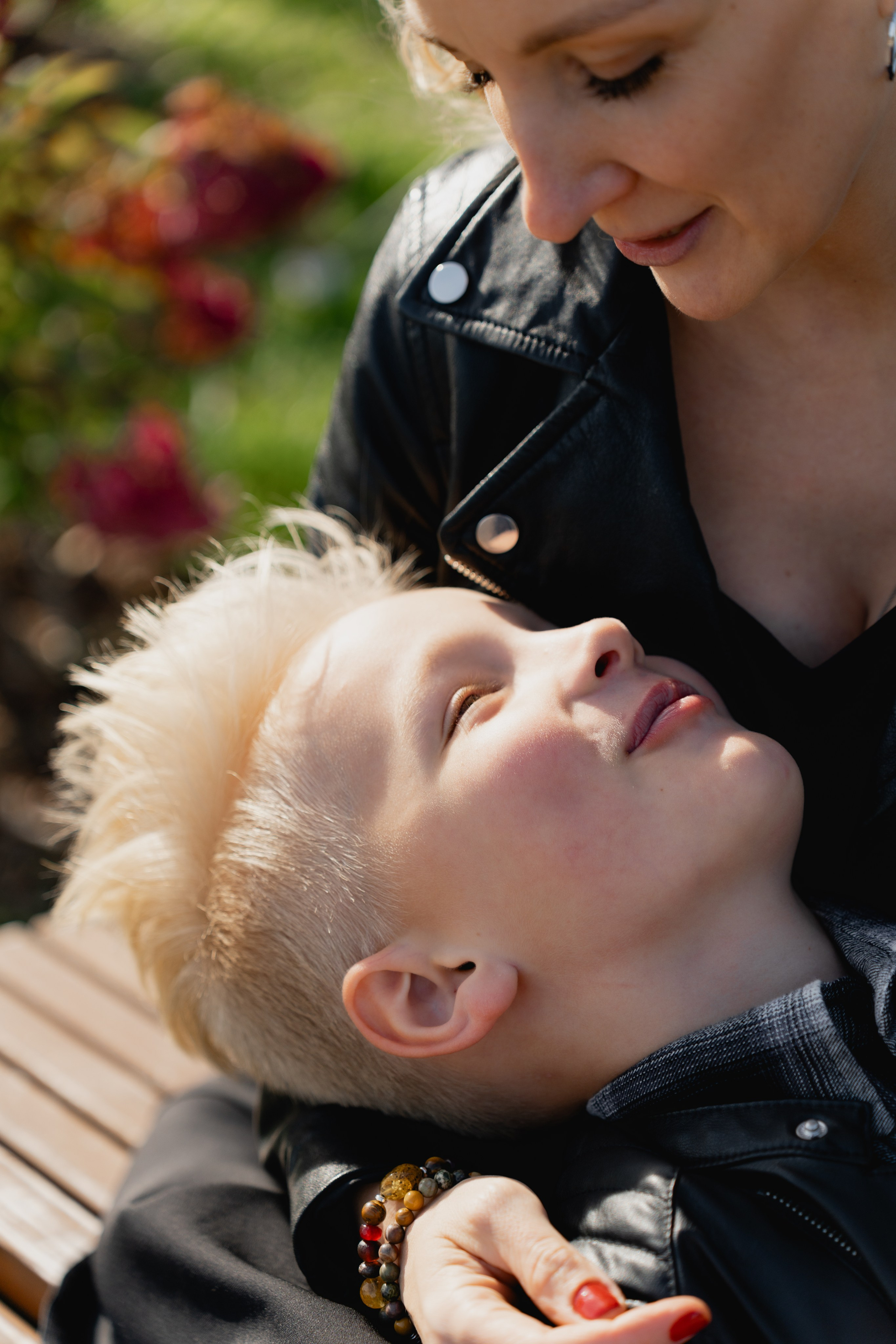 Осенняя прогулка с сыном. Виктория Саханкова — портретный и семейный фотограф в Москве