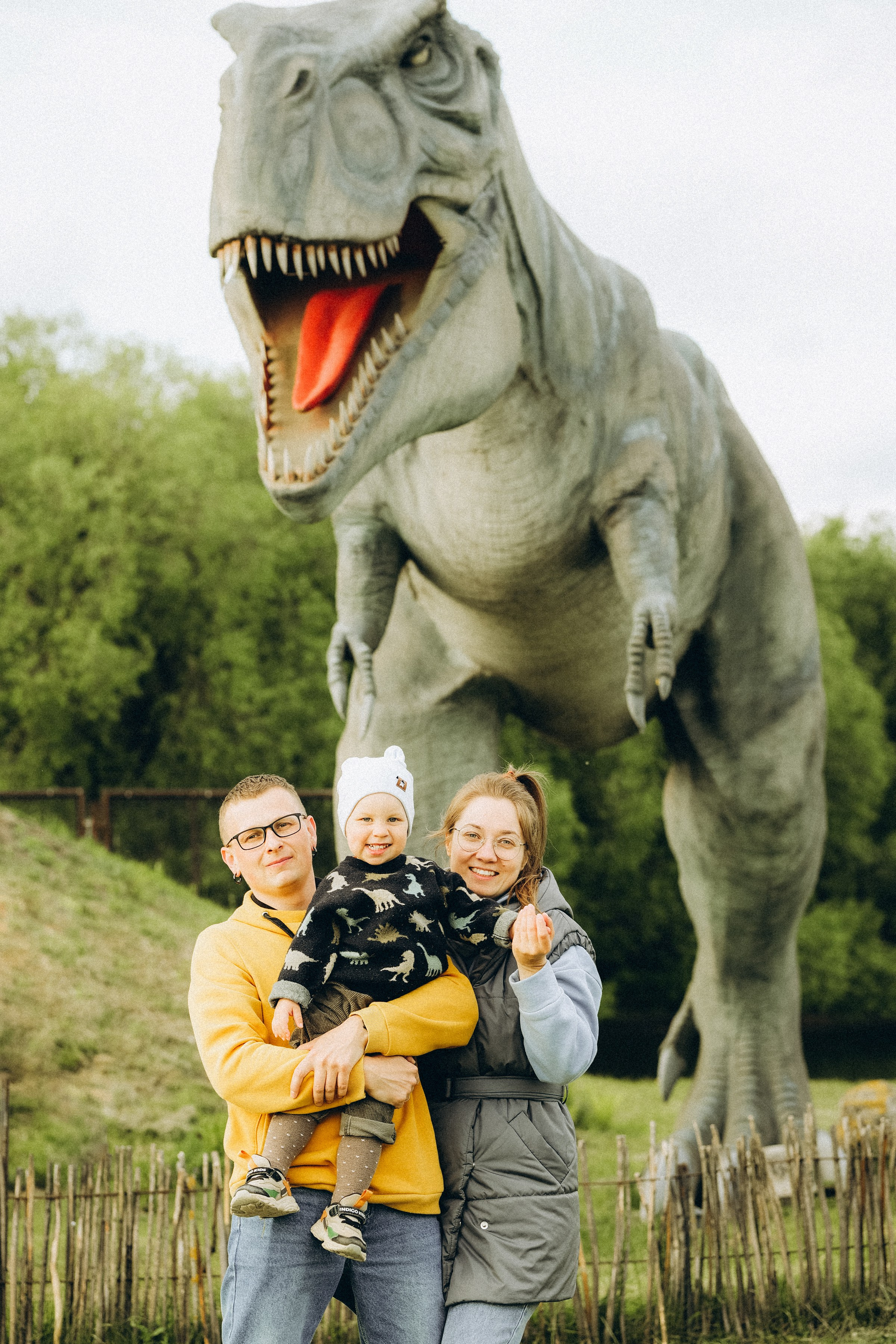 Семейная прогулка в Динопарке