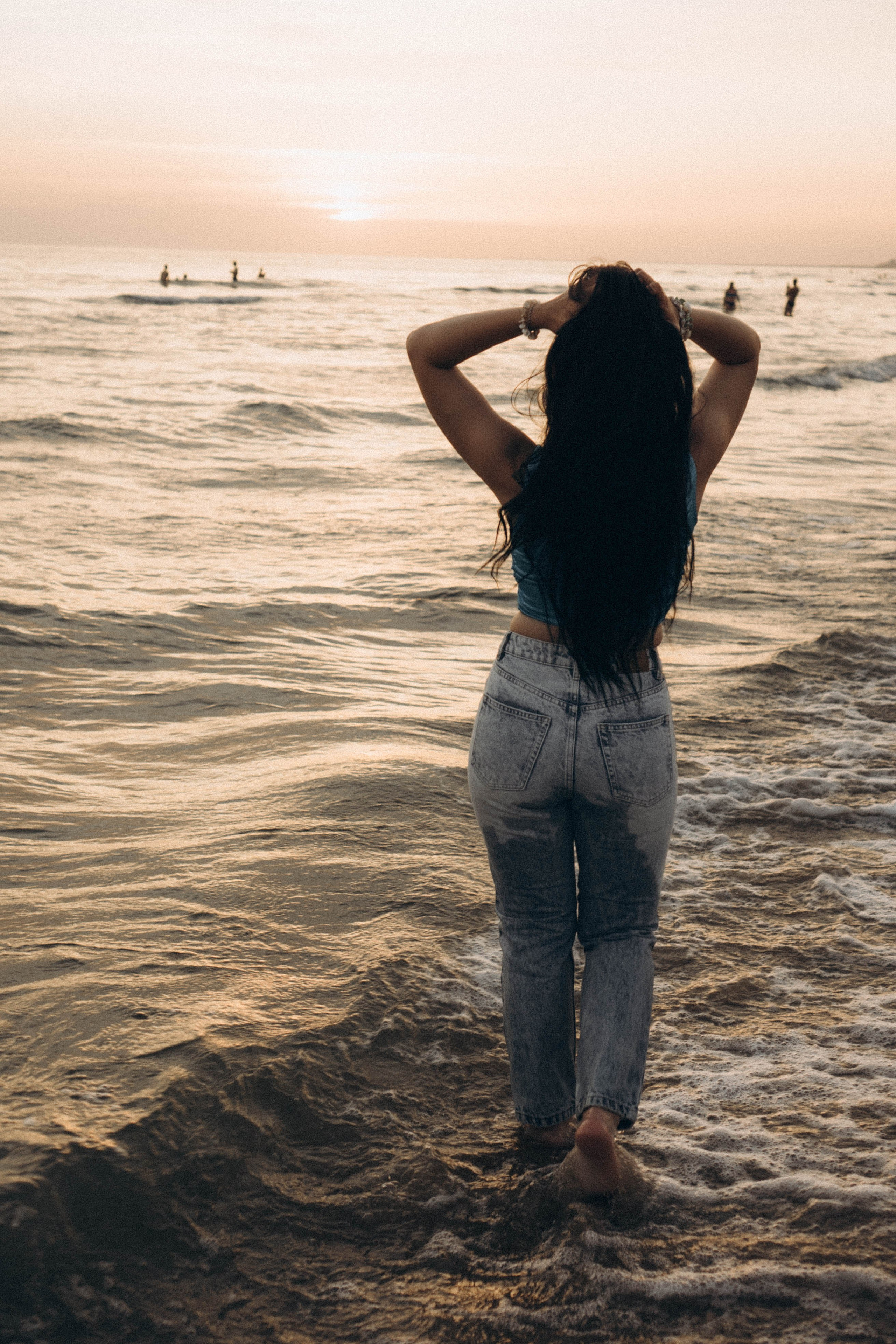 Июльский вечер на берегу черного моря. Профессиональный фотограф, Санкт-Петербург — Виктория Богомолова