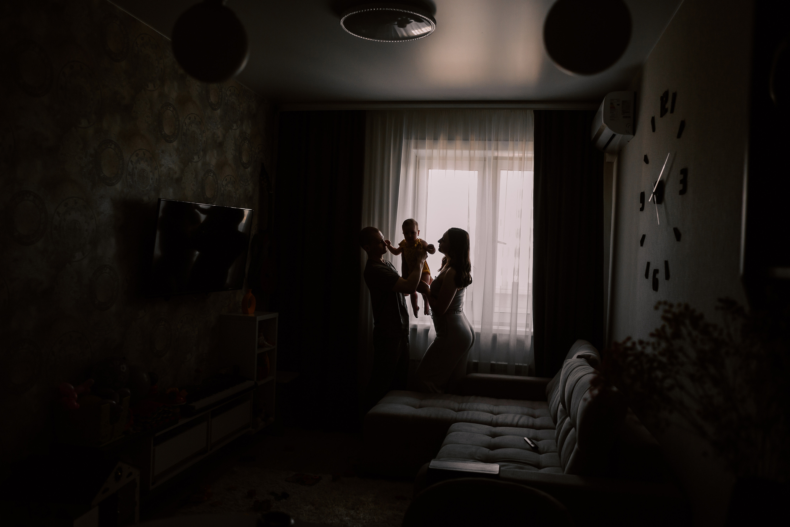 Рита с мамой и папой. Фотограф Бурятии София Андриянова