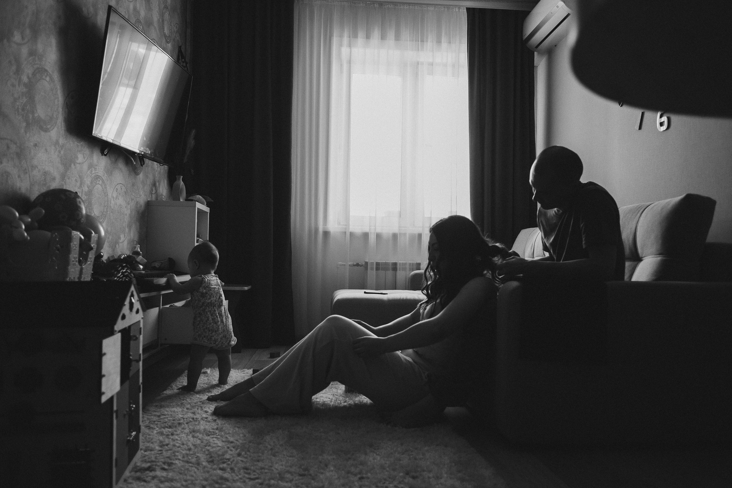 Рита с мамой и папой. Фотограф Бурятии София Андриянова