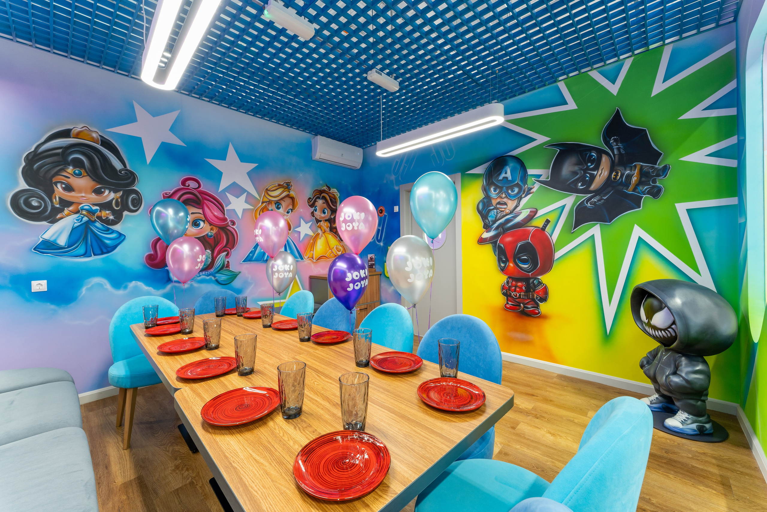 Парк развлечений Joki Joya Лефортово. Интерьерный фотограф Александра Солдатова