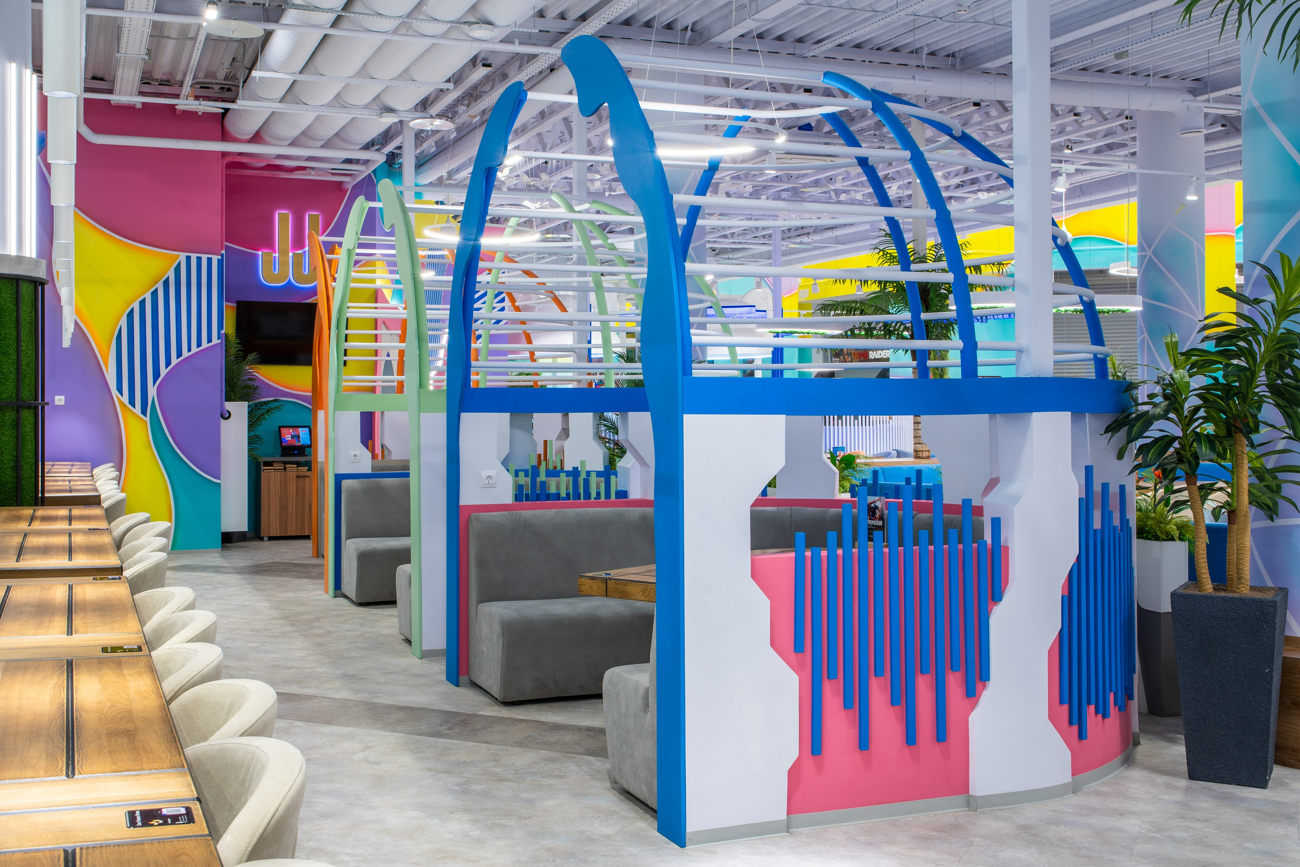 Парк развлечений Joki Joya Лефортово. Интерьерный фотограф Александра Солдатова