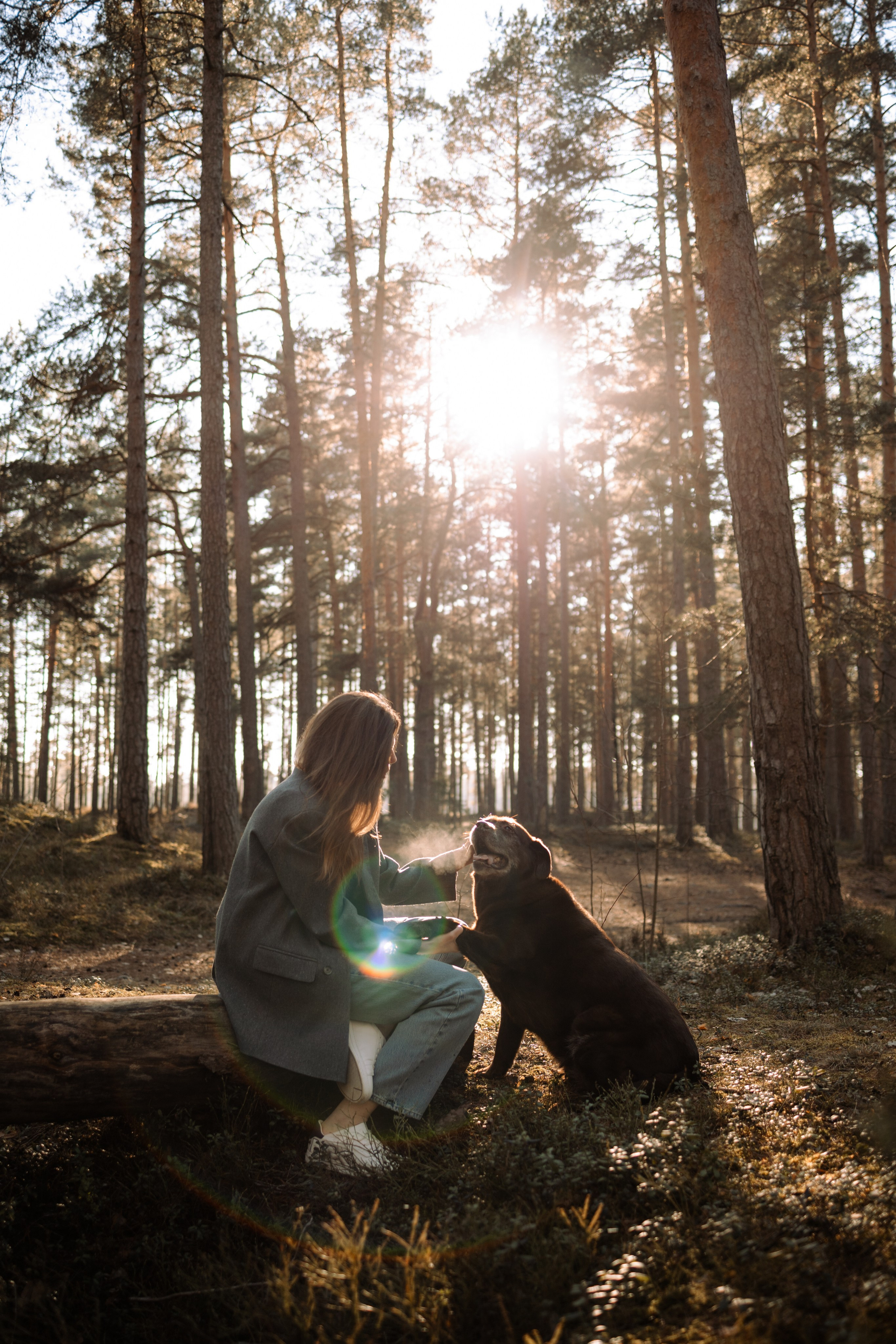Оля и Питоня. Фотограф — Анималист | Санкт-Петербург