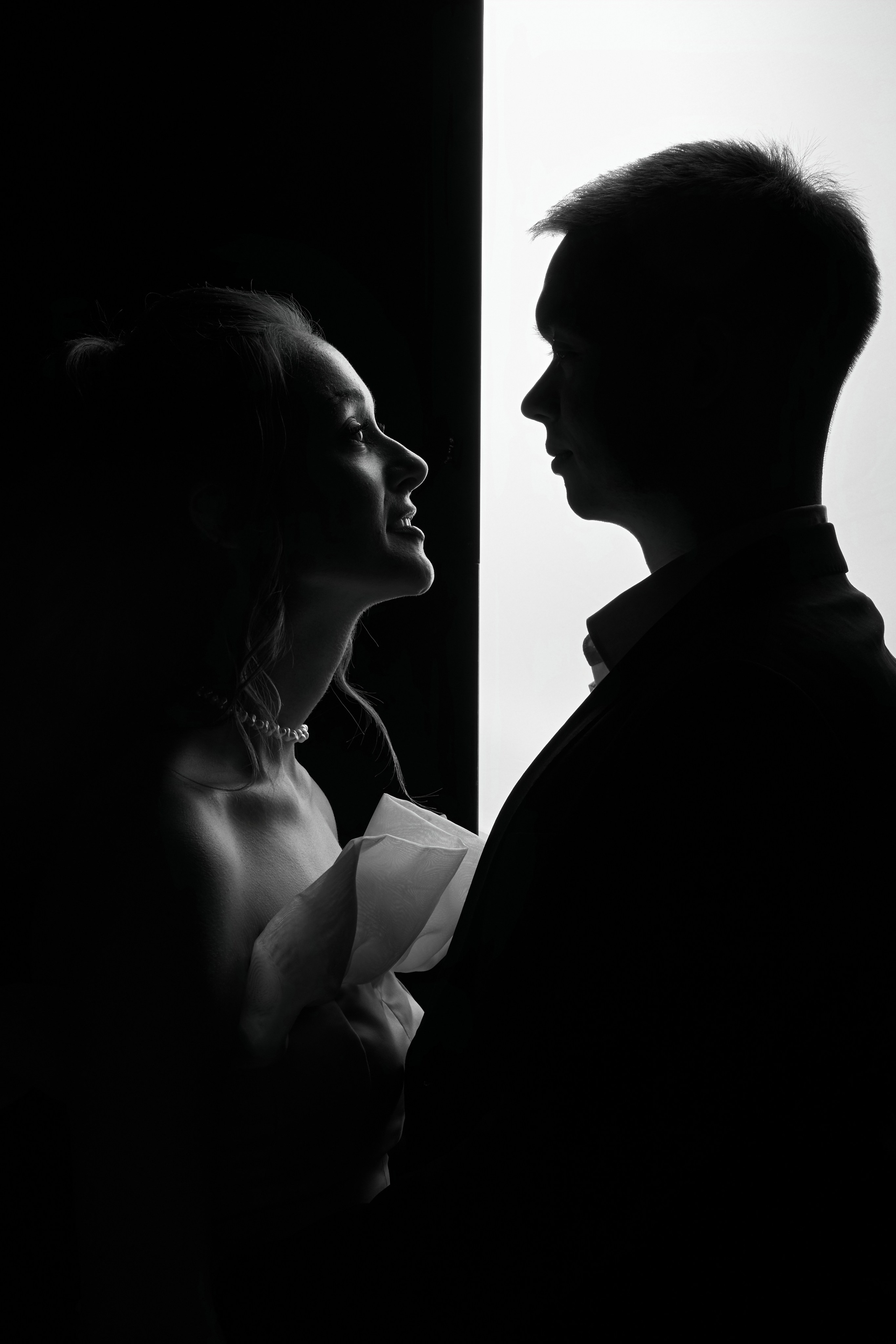 Свадебная фотосессия в гостинице и в студии