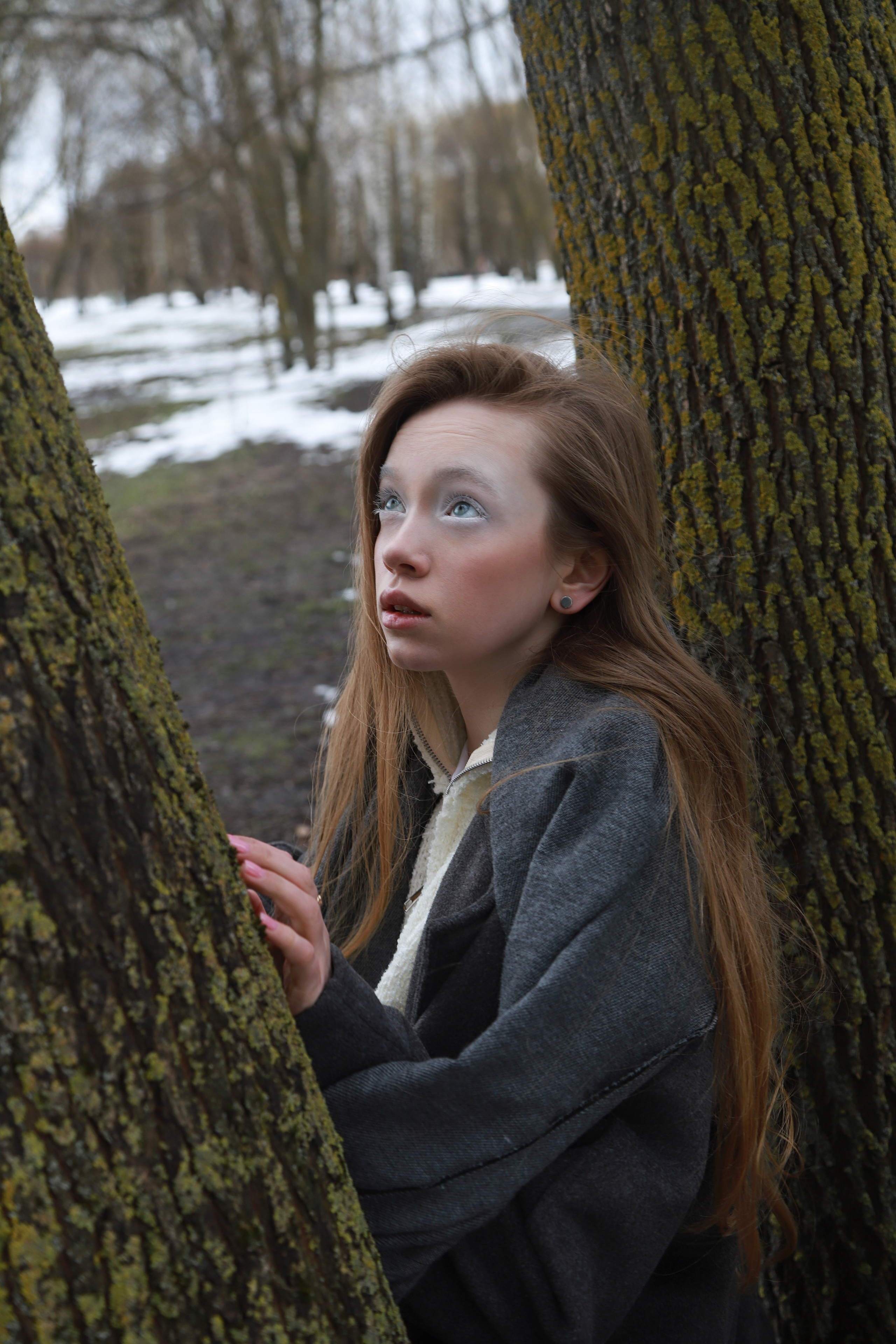 Фотосессия для Татьяны в весеннем парке. Портретный фотограф в Москве Антонина Коршунова