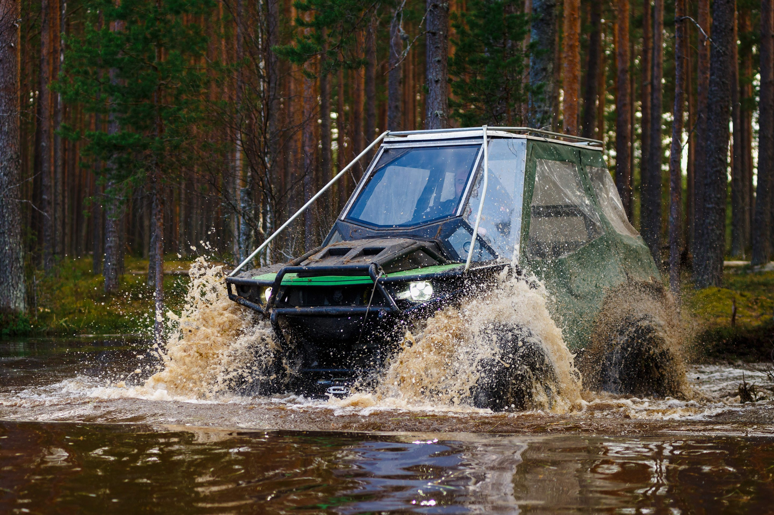 Ленинград-трофи 2024 — Вездеход Секач промо. Фотограф Алексей Алексеев