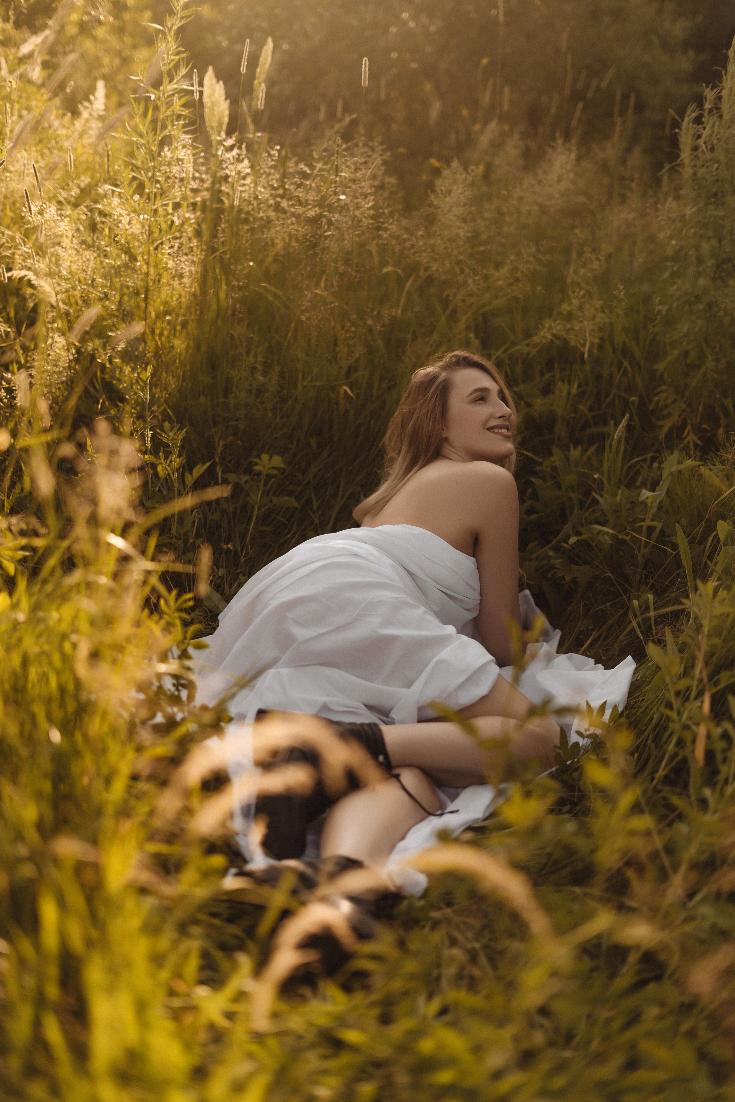 Яркая девушка и теплое лето. Фотограф сахалин