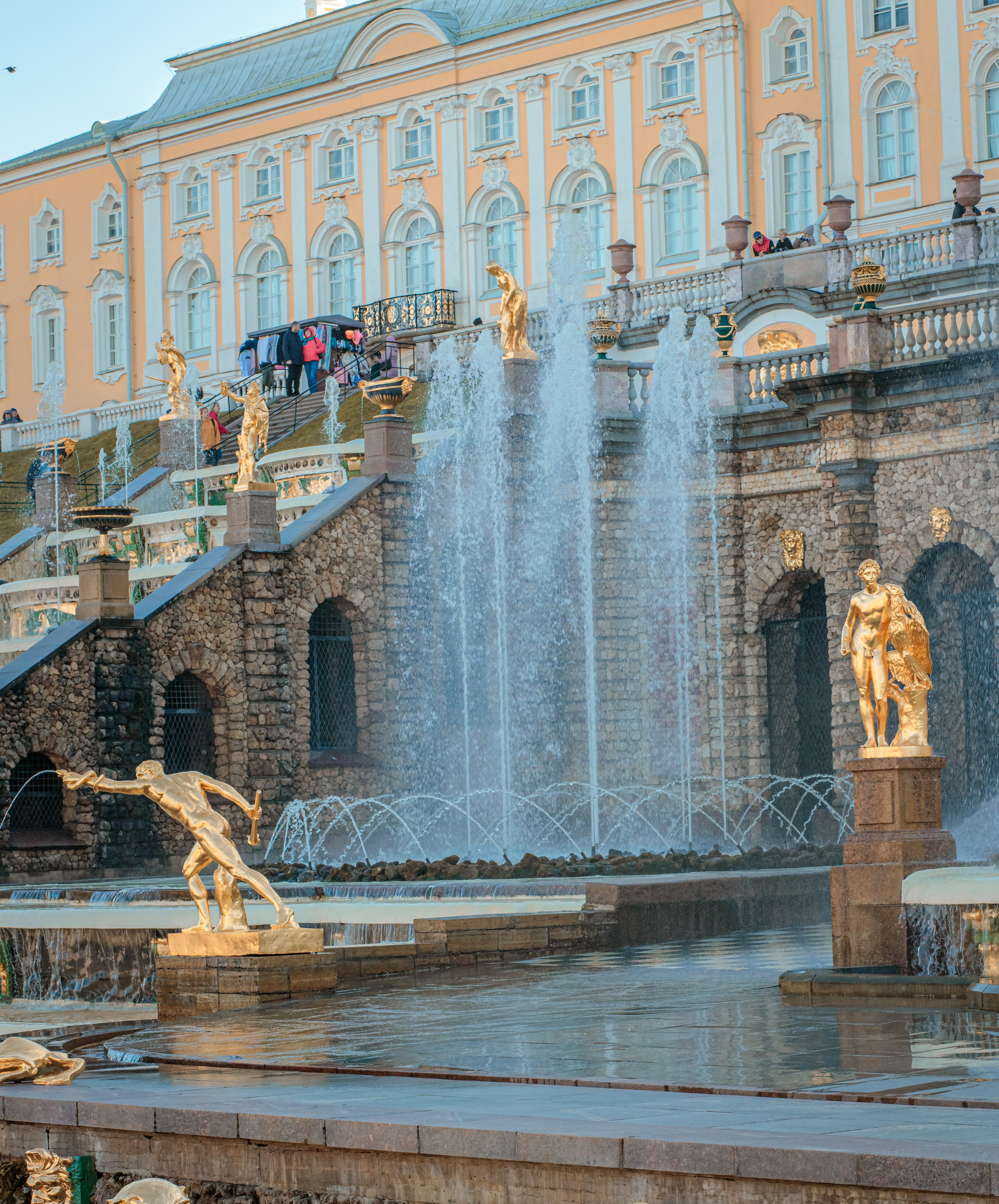 Петергоф нижний парк фото