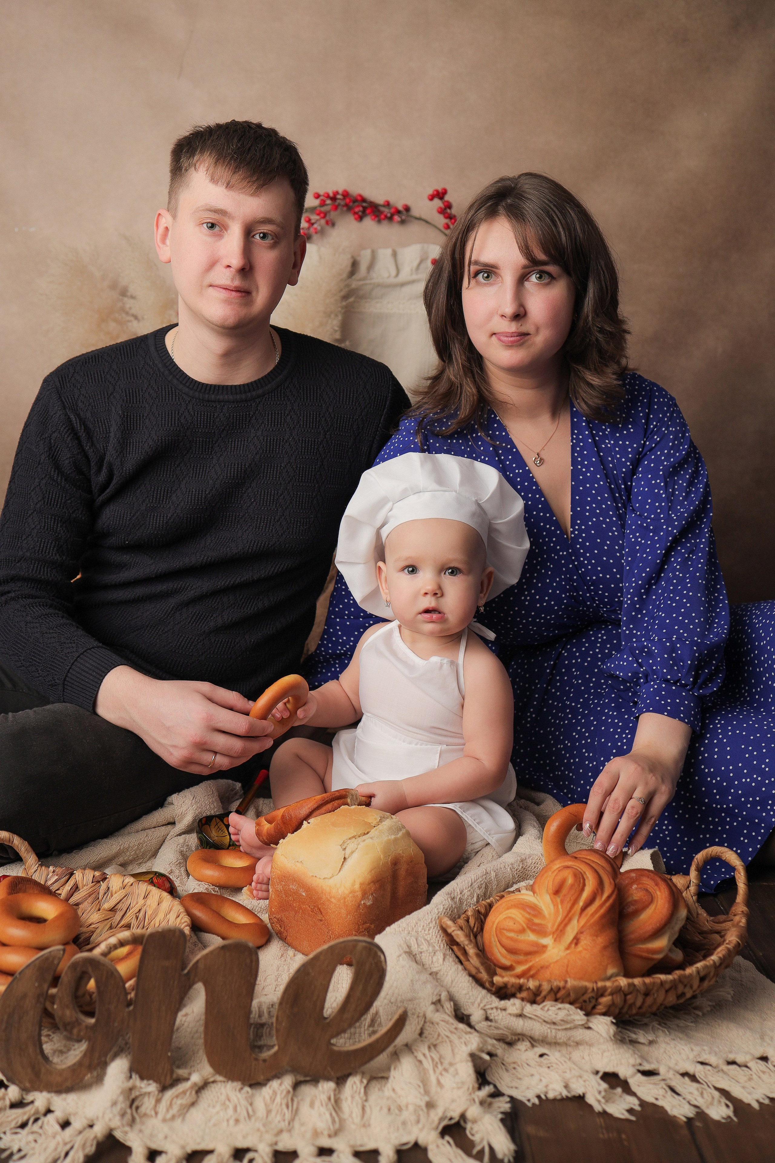 Ангелина, 1 годик. Фотограф новорожденных в Новокузнецке Анна Горошникова