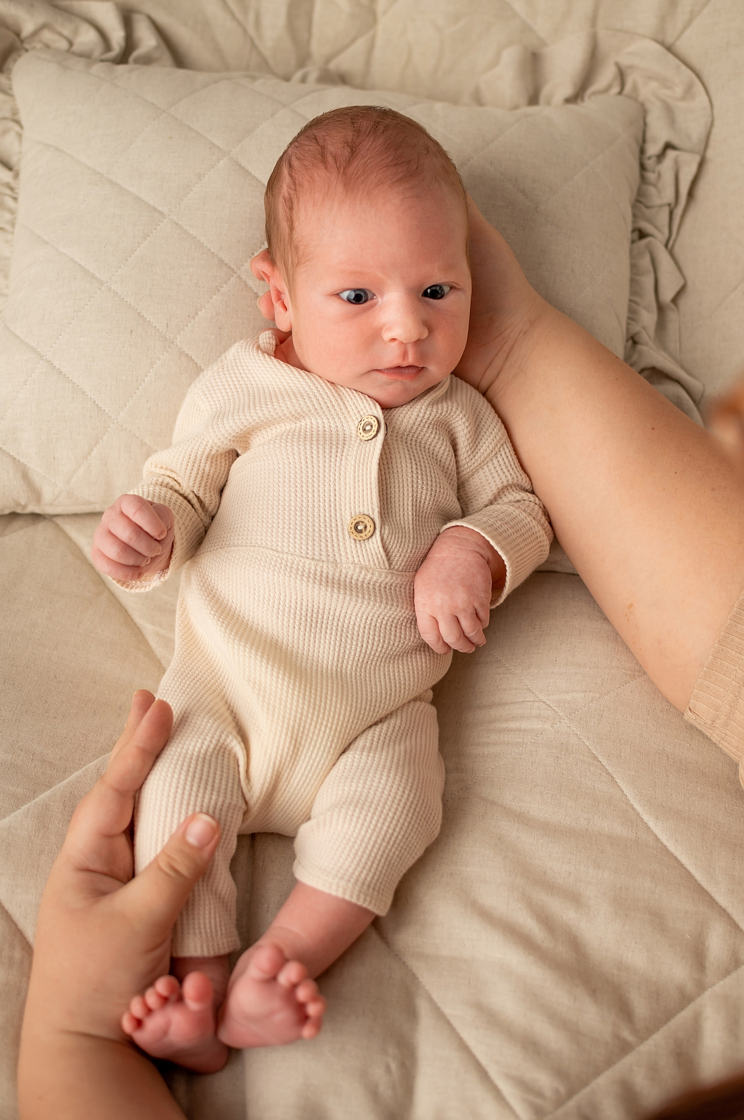 Семейная съёмка с новорожденным младенцем Краснодар. Фотограф новорожденных Краснодар Малышенко Надежда