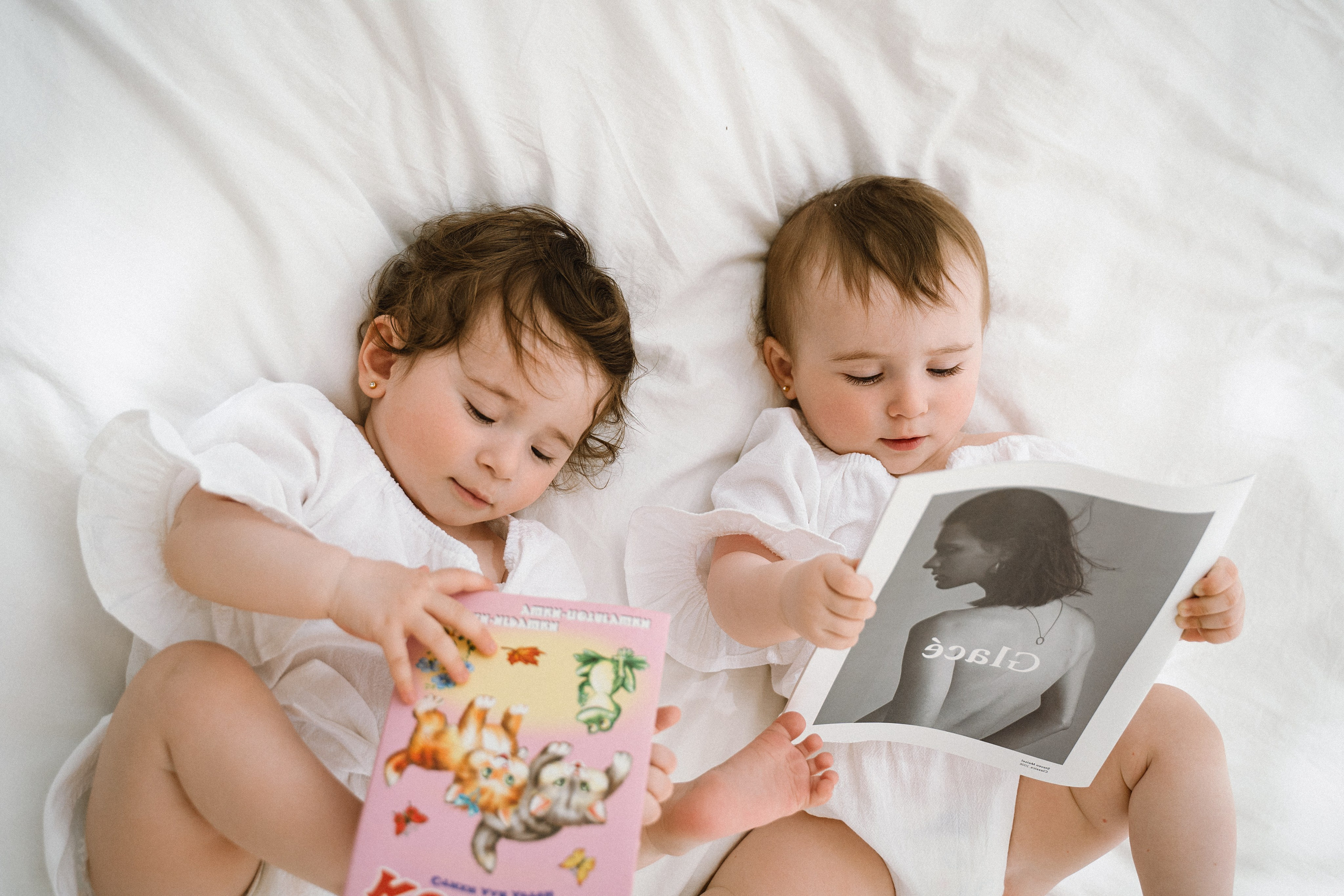 Аделина и Ариэлла, 1 годик. Фотограф Москва. Екатерина Дударевич