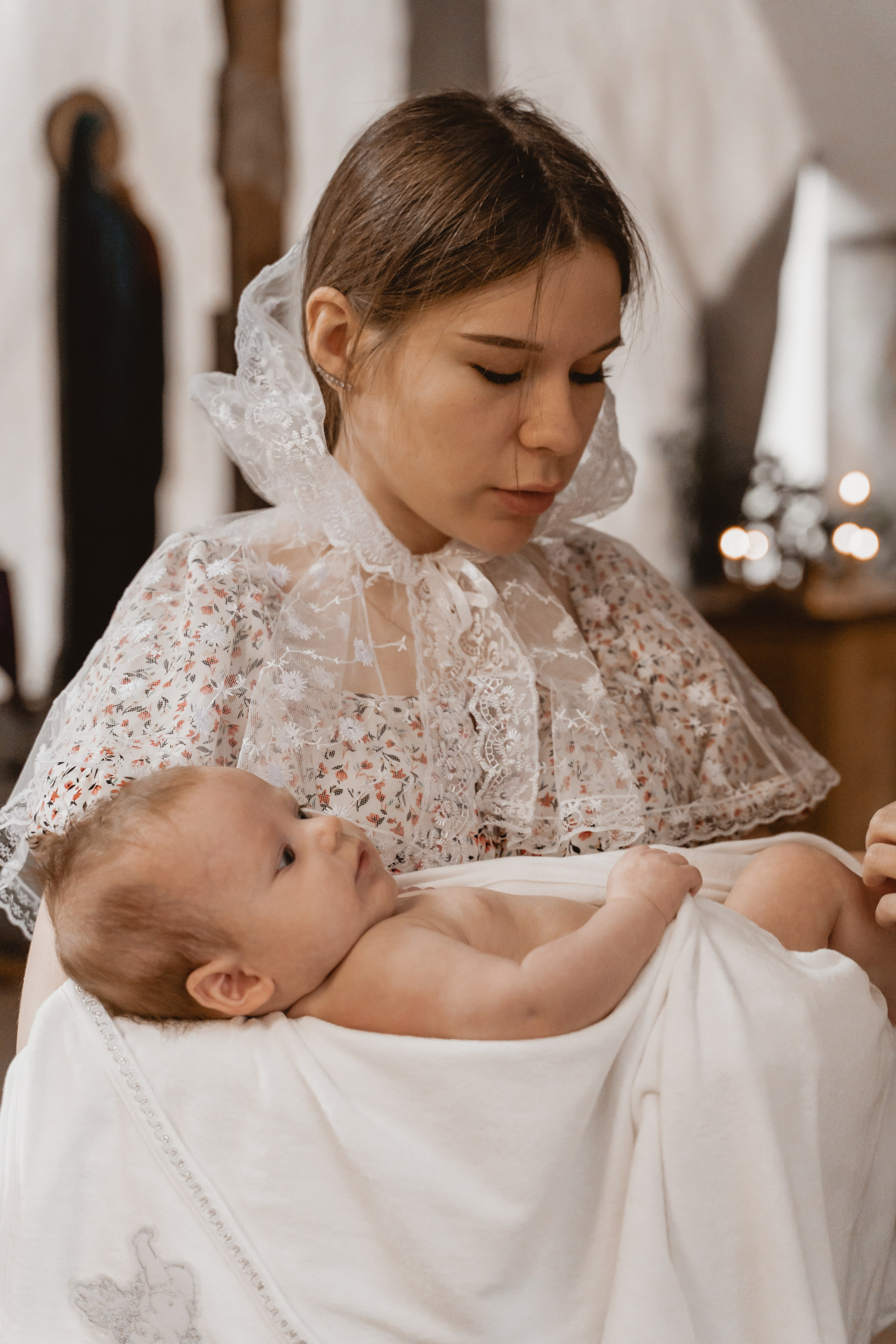 Крещение Таисии. Свадебный фотограф Юлия Копылова