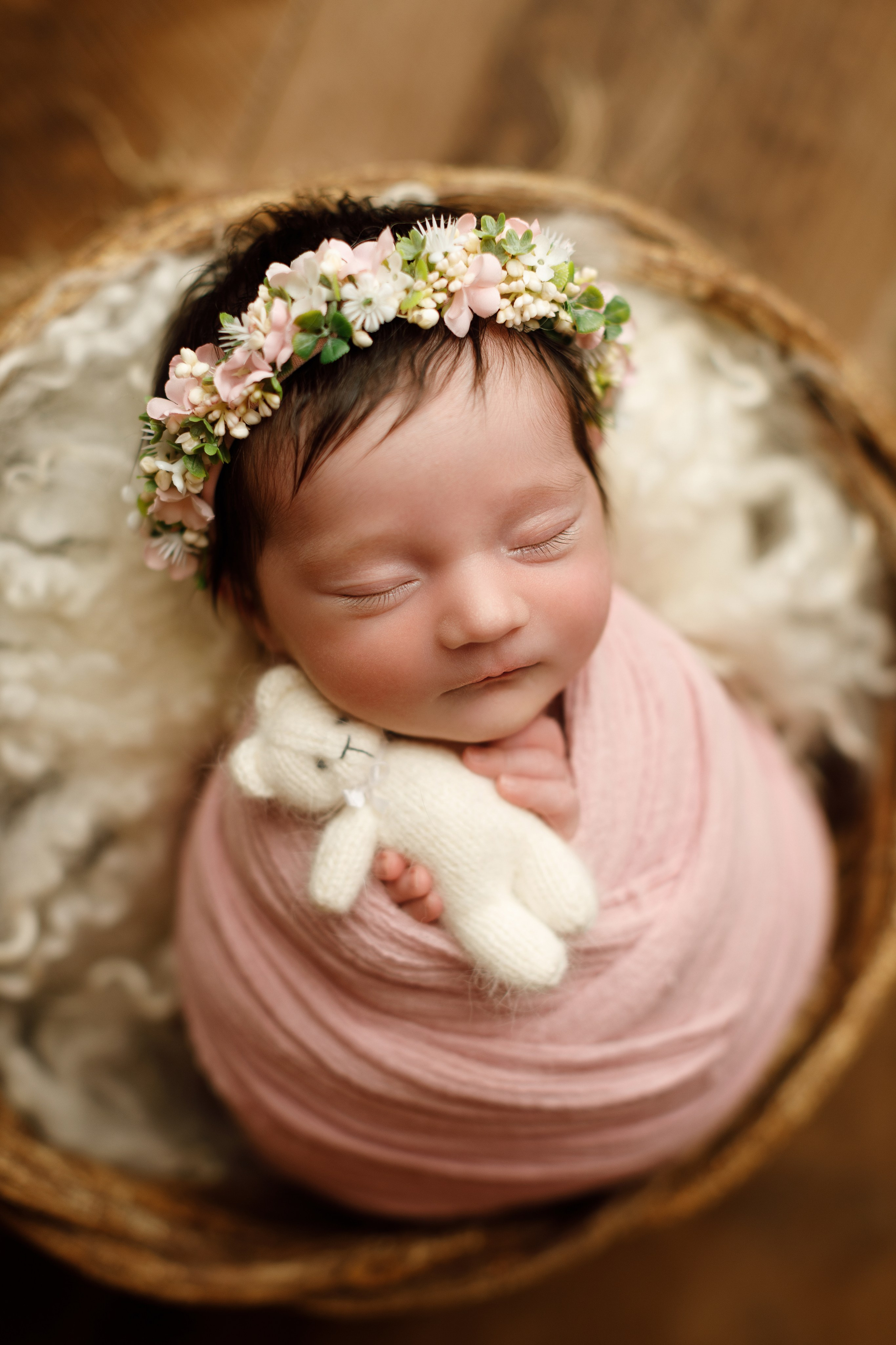 Новорожденные. Алена. Профессиональная детская и семейная фотостудия в Краснодаре