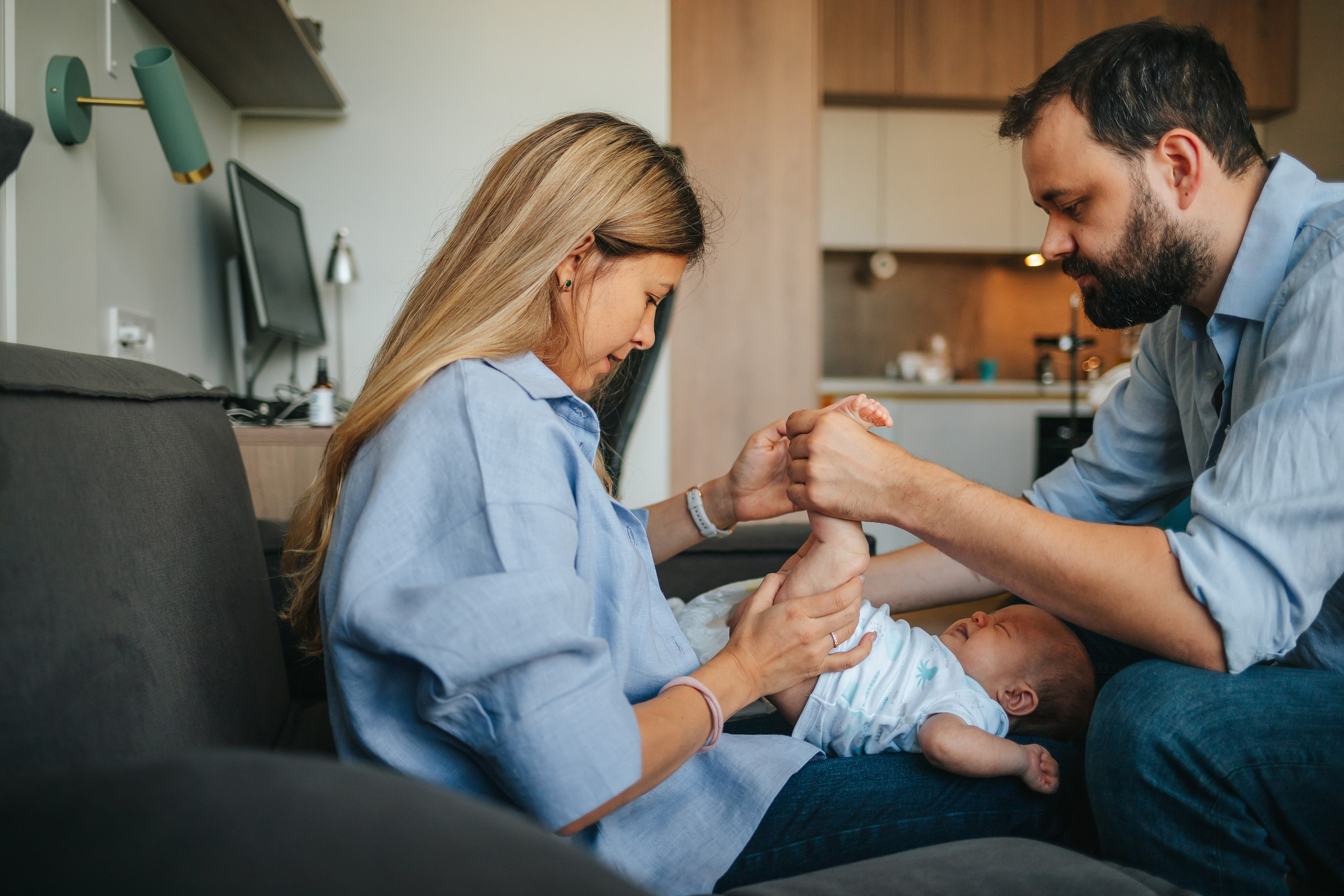 Олег, Саша и Аня. Семейный lifestyle фотограф в Санкт-Петербурге Людмила Пахомова