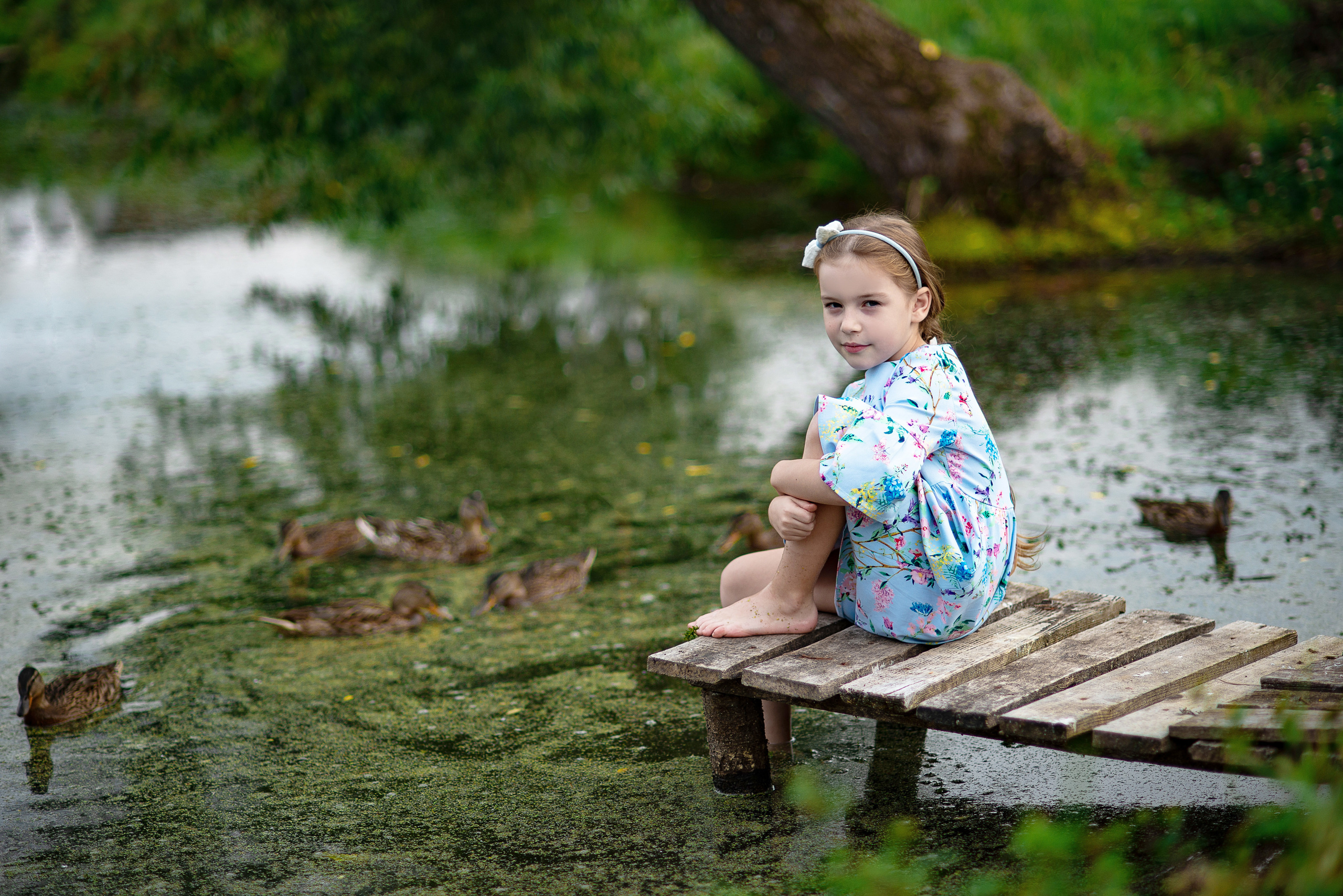 Деревенская красавица