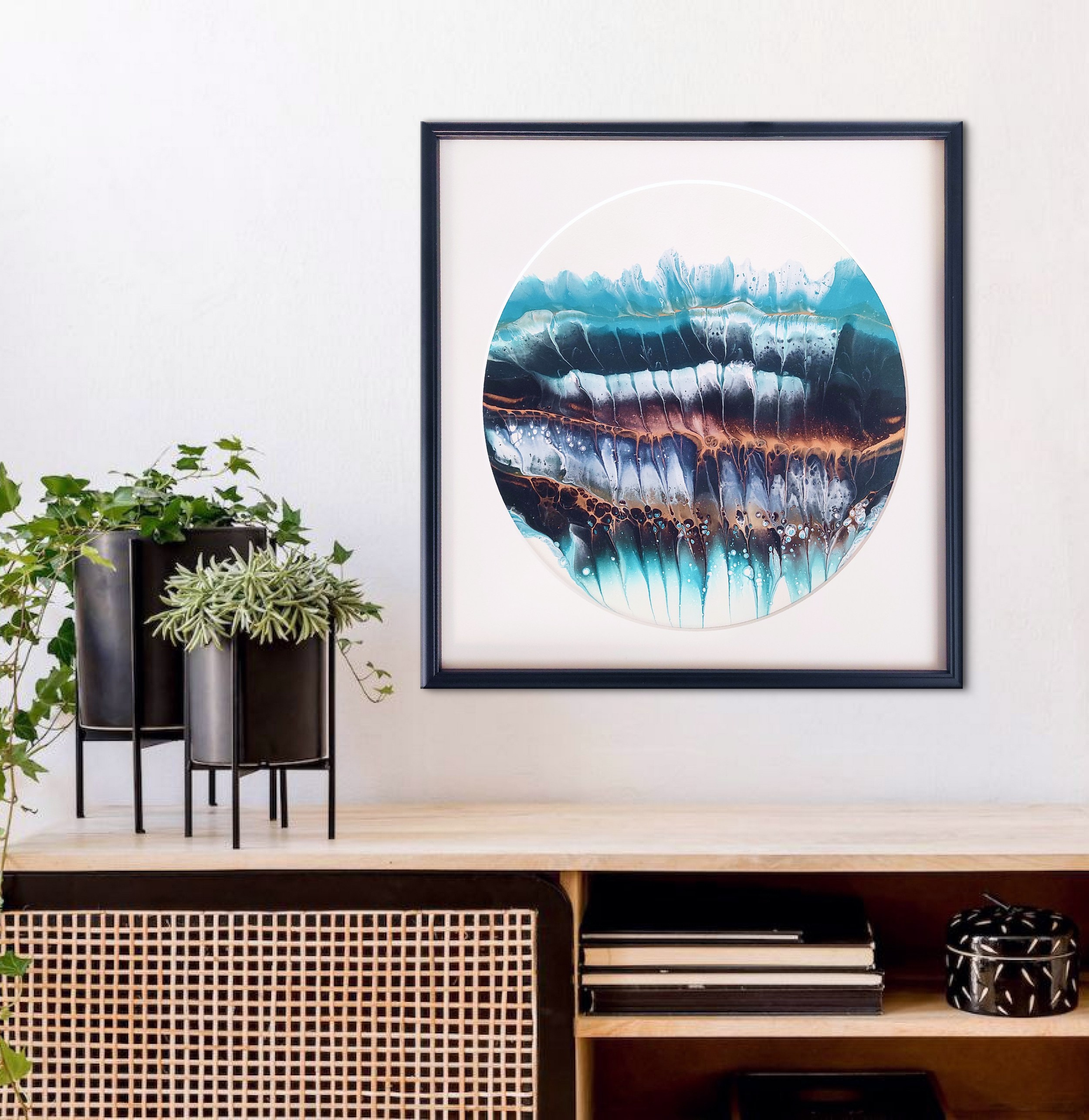 Абстракция. Художник Анастасия Кисткина, Петербург