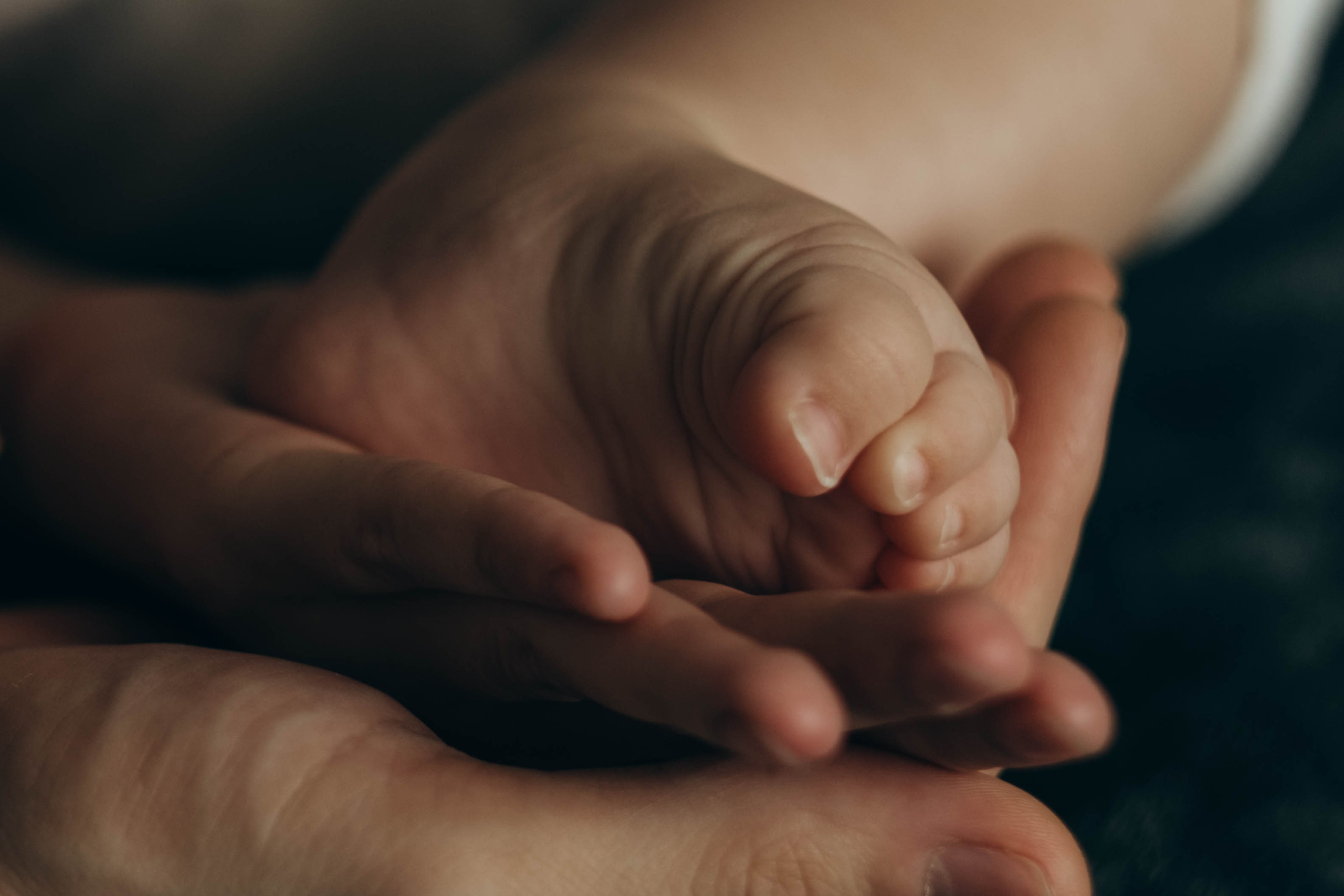 Малышка Эми с мамой и папой. Фотограф Евгения Войко Тюмень