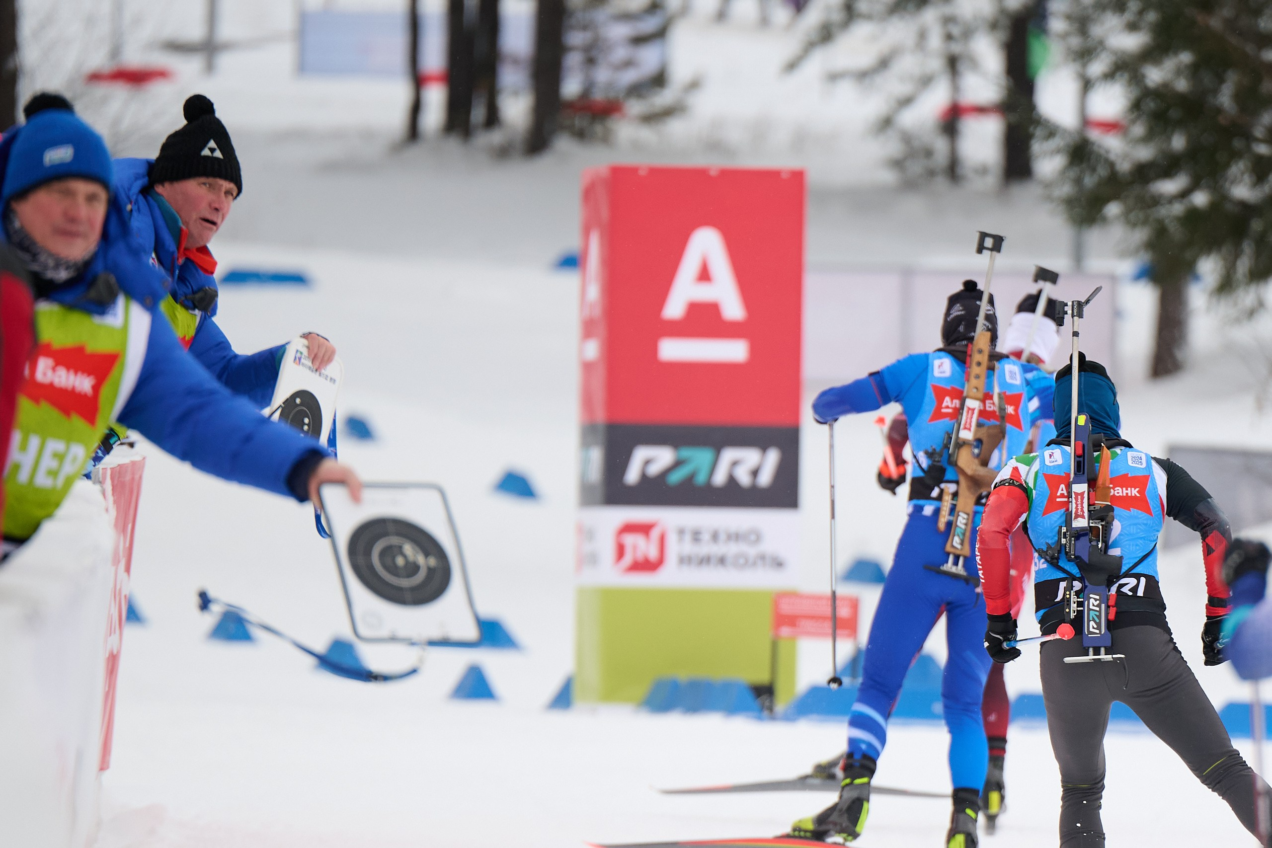 Биатлон. Чемпионат России — 2024/2025, 3-й этап, Ижевск. Ижевская винтовка. Спортивный репортажный фотограф в Ижевске Сергей Мерзляков