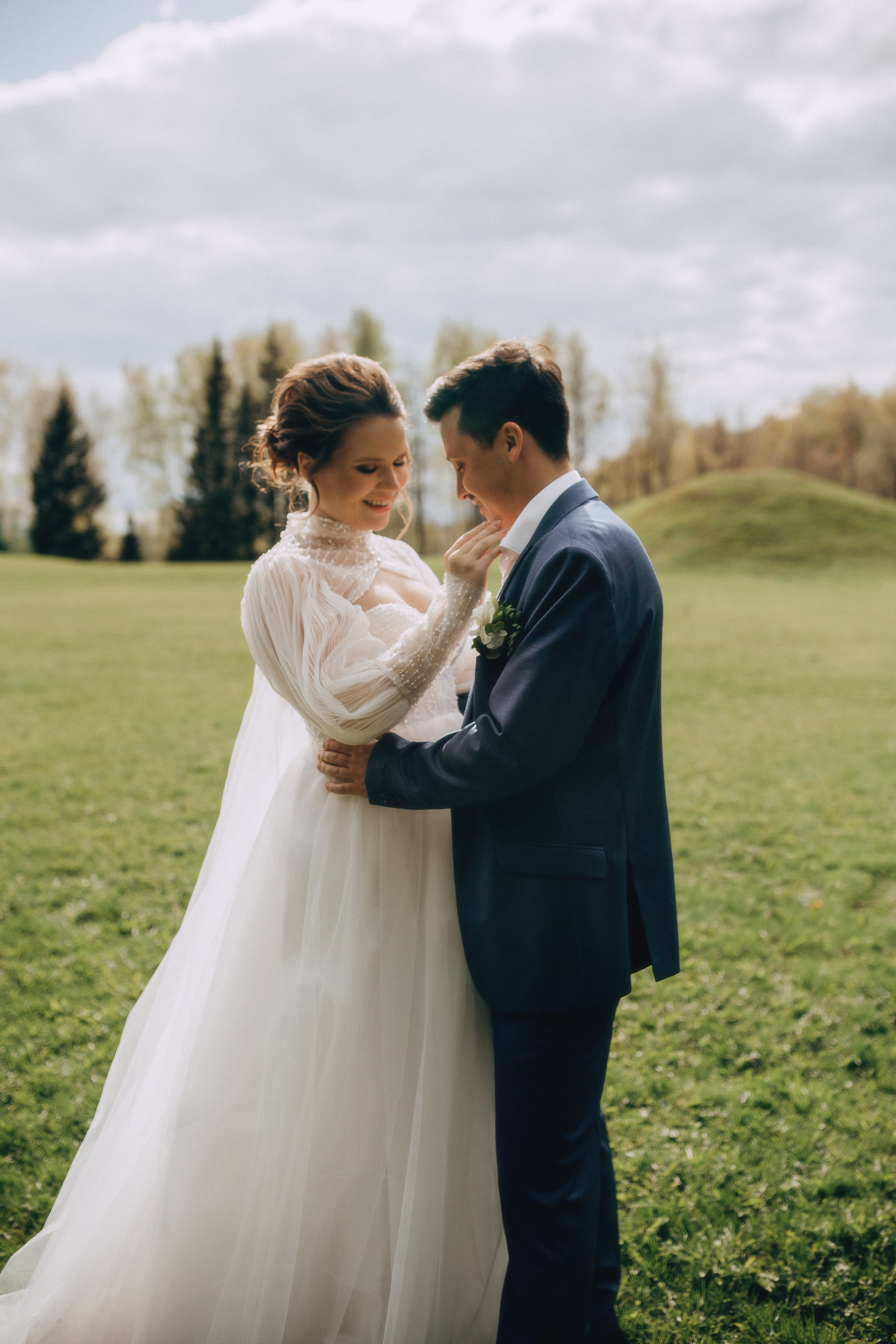 Свадьба Ани и Андрея за городом. Фотограф Дарья Воскресенская в Москве